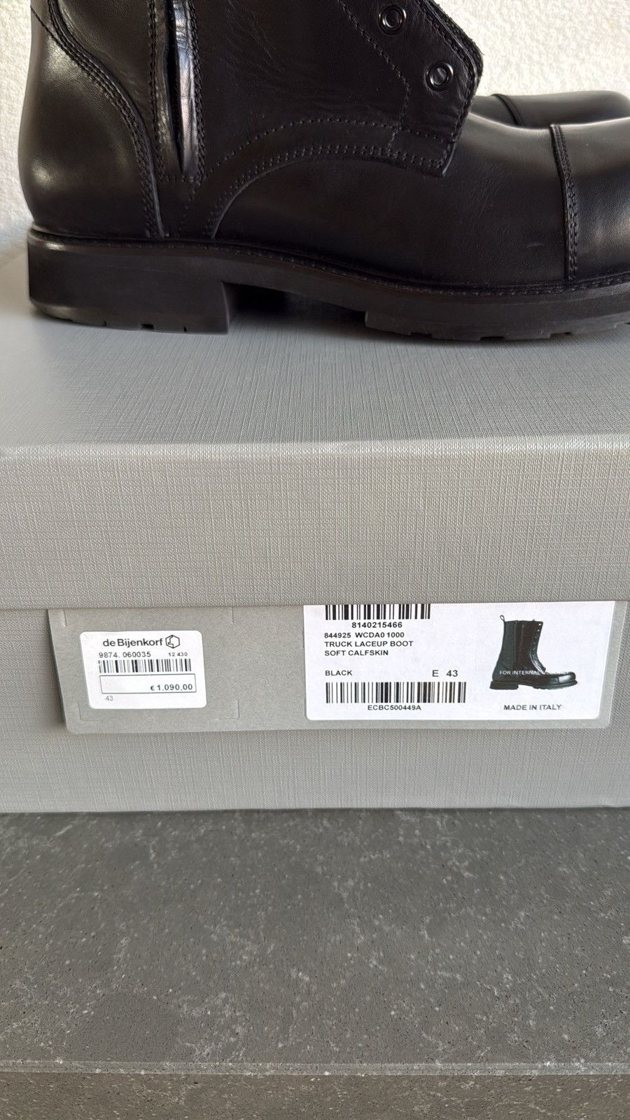 Balenciaga Balenciaga Truck laceup boot Size US 10 / EU 43 - 9 Thumbnail