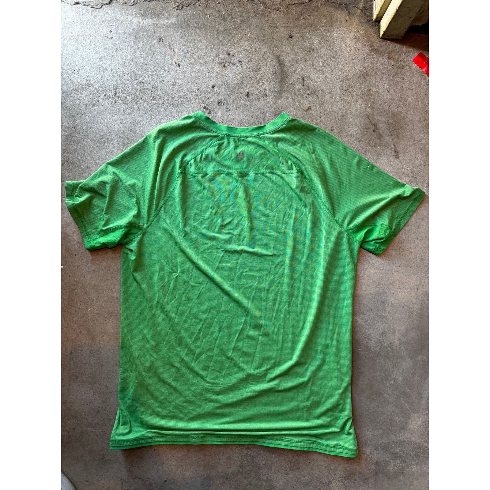 Lululemon Lululemon Mens Green Performance T-Shirt (M) Size US L / EU 52-54 / 3 - 2 Thumbnail