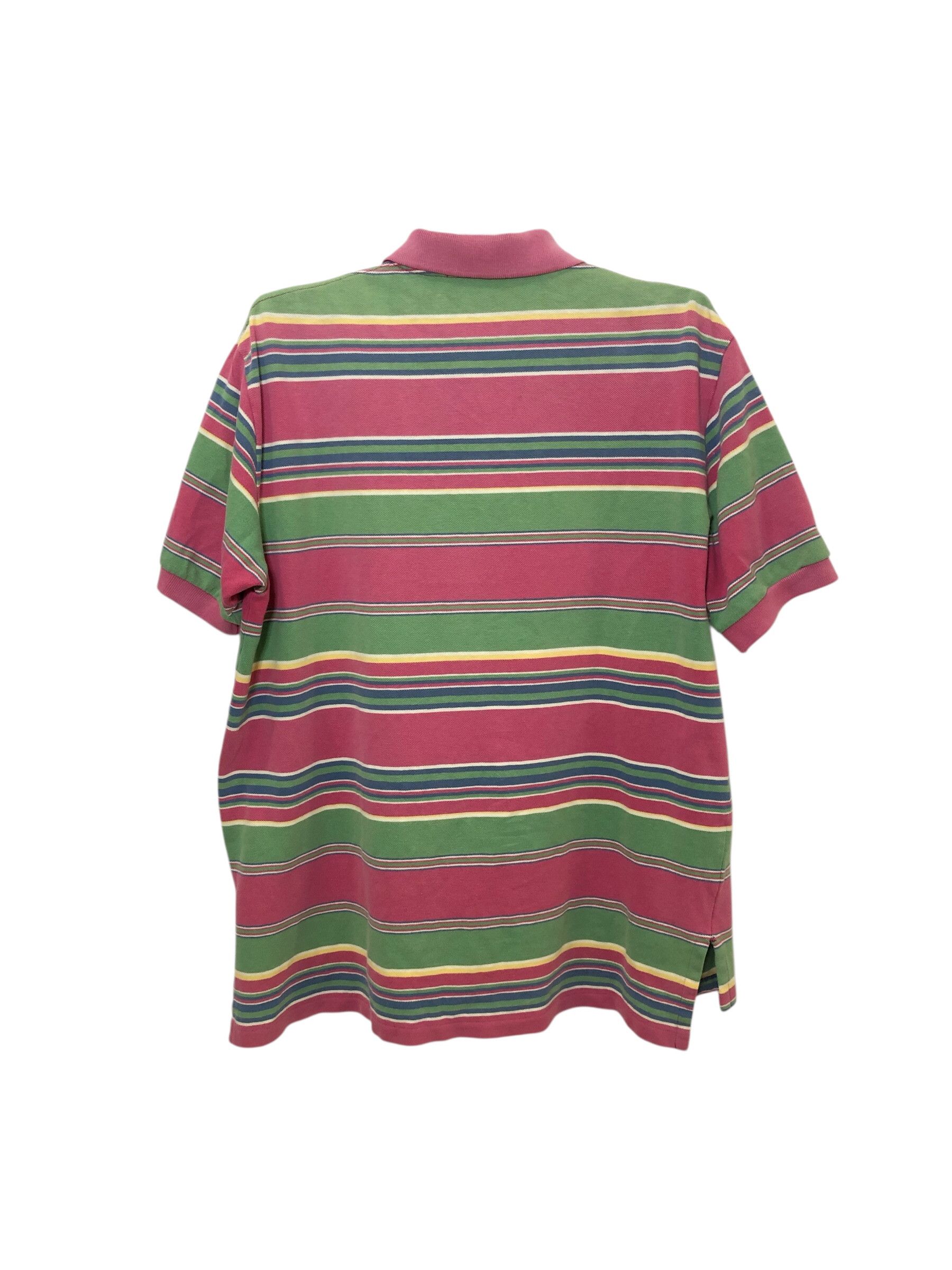 Designer × Polo Ralph Lauren × Vintage Vintage Polo Ralph Lauren Colouful Stripes Size US XL / EU 56 / 4 - 2 Thumbnail