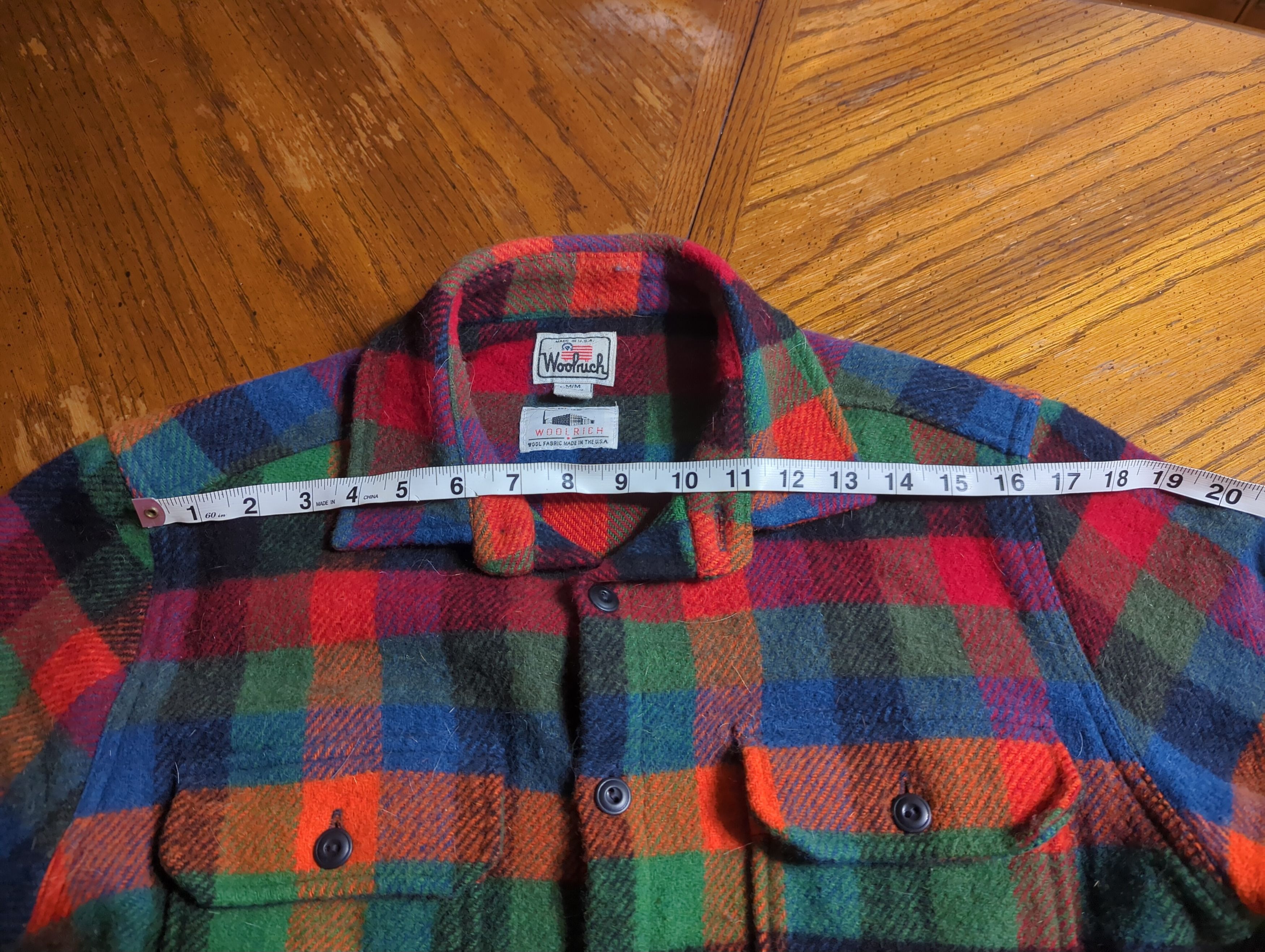 Woolrich Woolen Mills Woolrich Plaid Wool Shirt Jacket Size US M / EU 48-50 / 2 - 4 Thumbnail