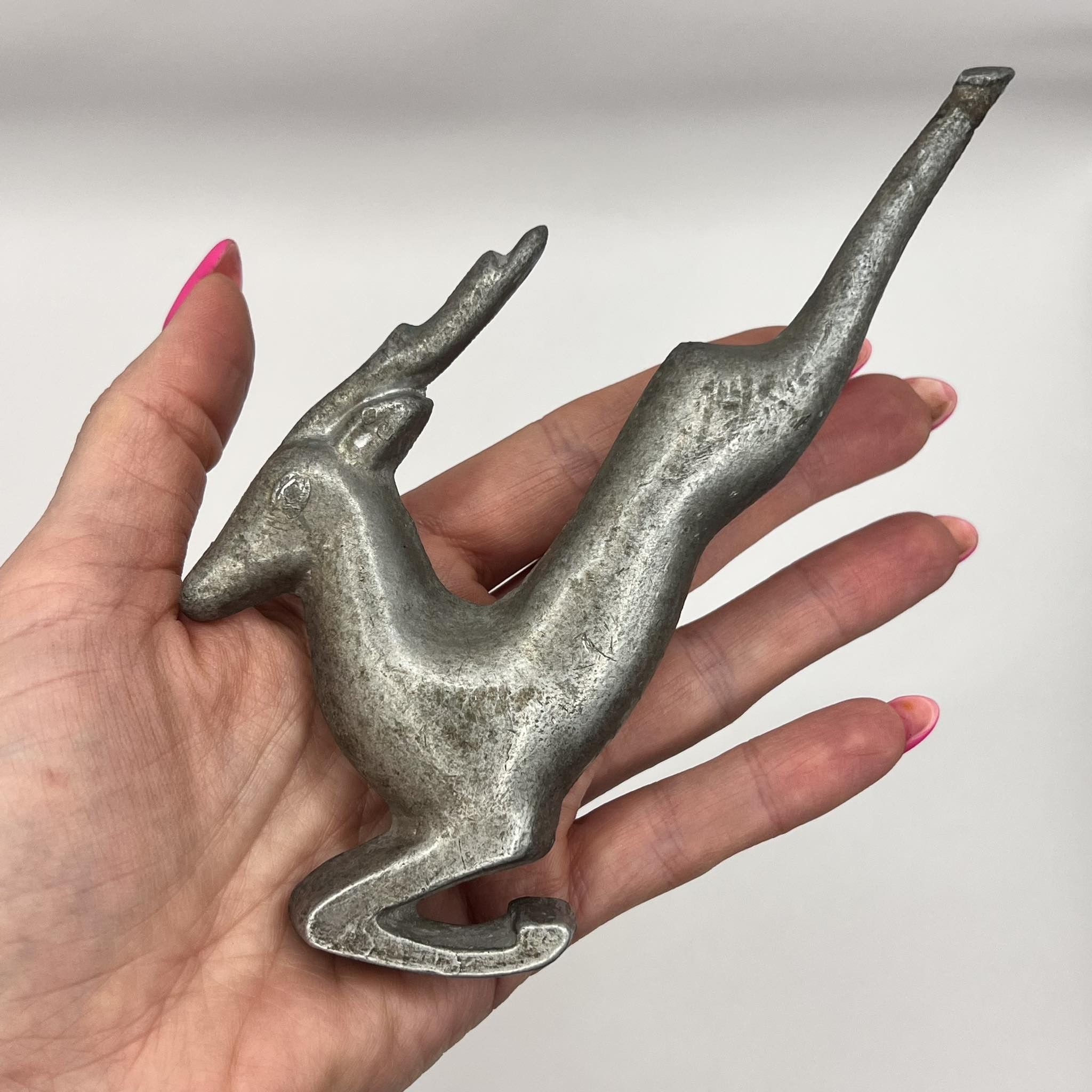 Vintage Vintage Soviet Aluminum Deer Pad Car's Accessory Volga GAZ Size ONE SIZE - 1 Thumbnail