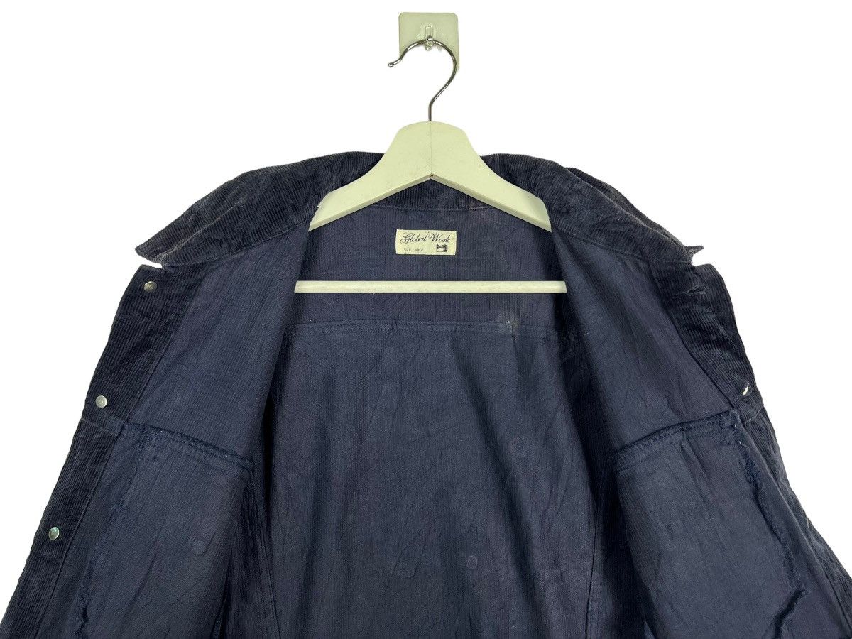 Global Work 🔥 GLOBAL WORK CORDUROY TRUCKER JACKET Size US M / EU 48-50 / 2 - 11 Thumbnail