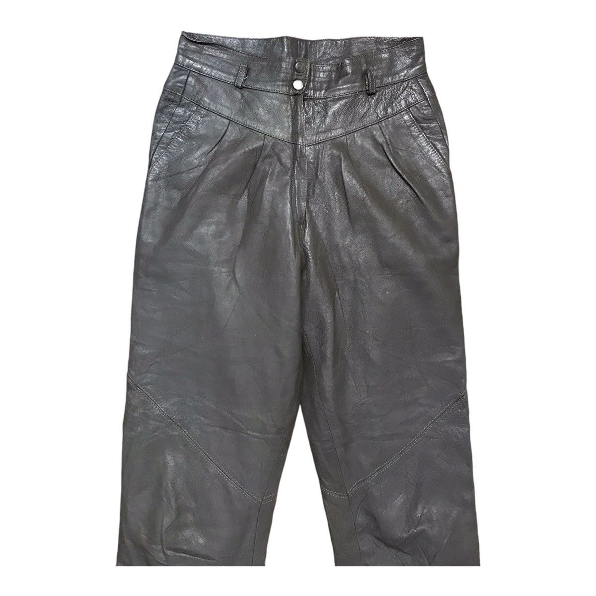Leather × Other Echtes Leder Real leather Pant Size 24" / US 00 / IT 34 - 3 Thumbnail