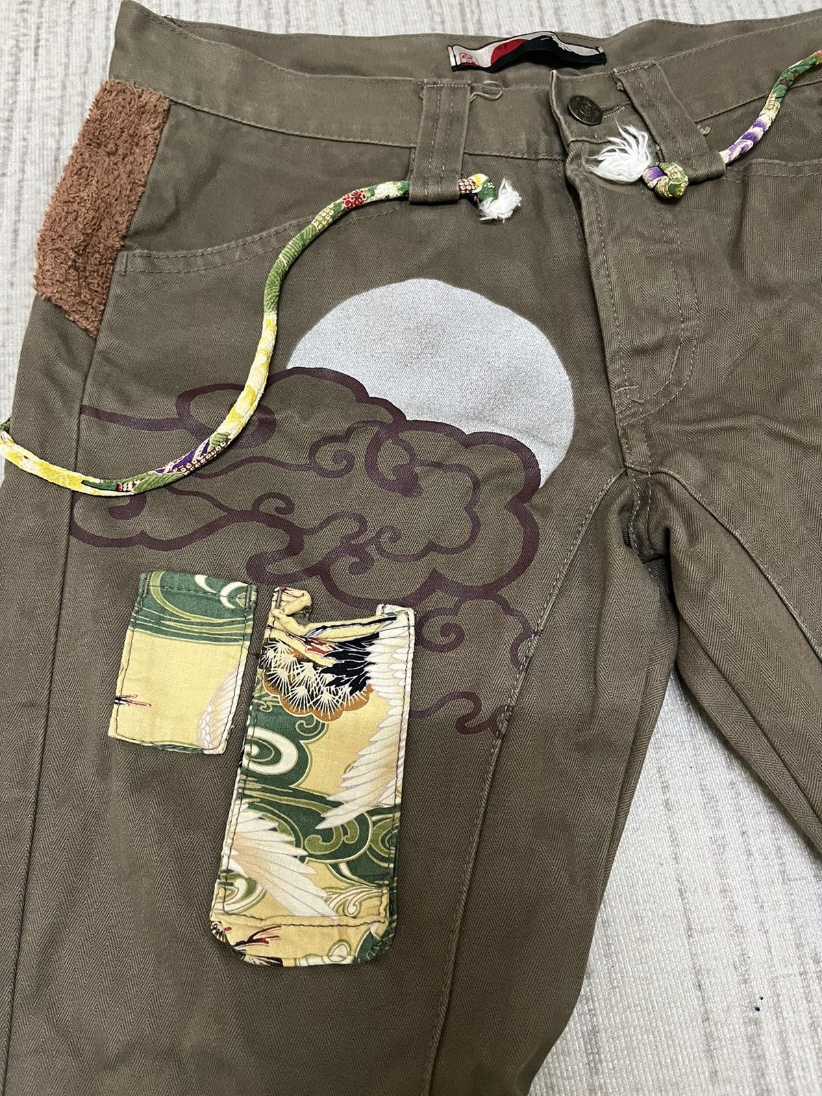 Japanese Brand × Vintage Vintage 80s japan souvenir pant style Size US 30 / EU 46 - 3 Thumbnail