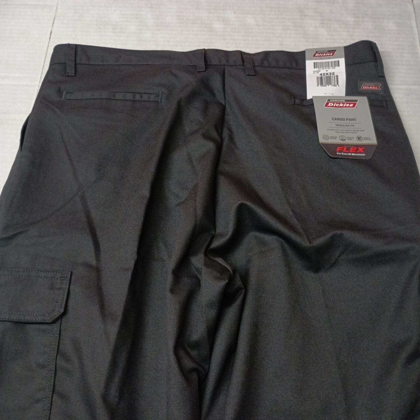 Dickies Dickies Men's Black Cargo Pants Size 42x32 Regular Straight Size US 42 / EU 58 - 7 Thumbnail