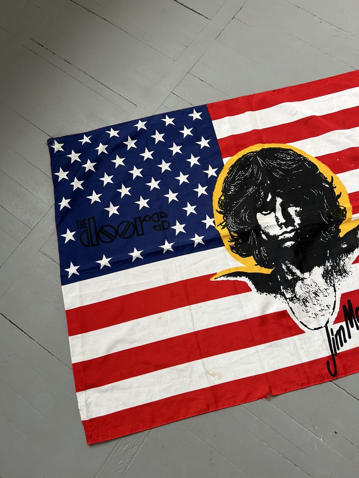 Rook The Doors Jim Morrison USA scarf flag united states Size ONE SIZE - 2 Thumbnail