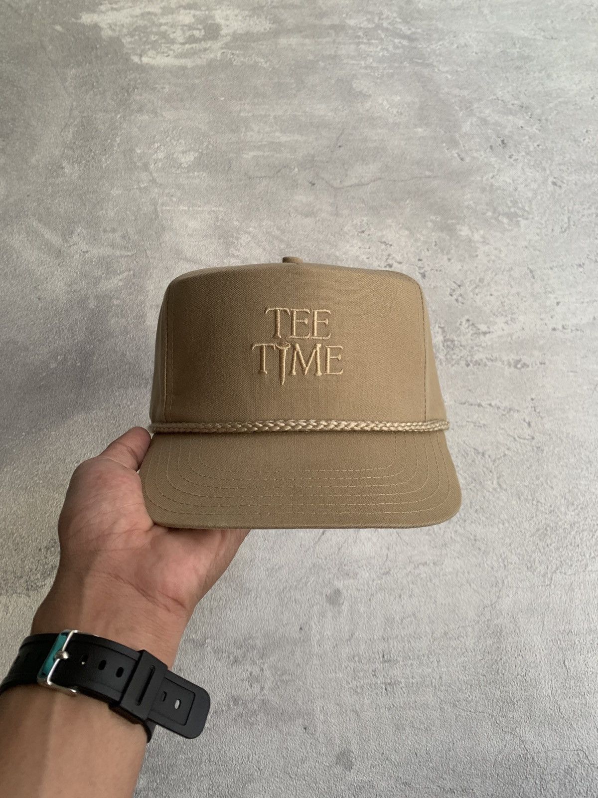 Vintage Vintage hat rope hat Tee Time Snapback Size ONE SIZE - 1 Thumbnail