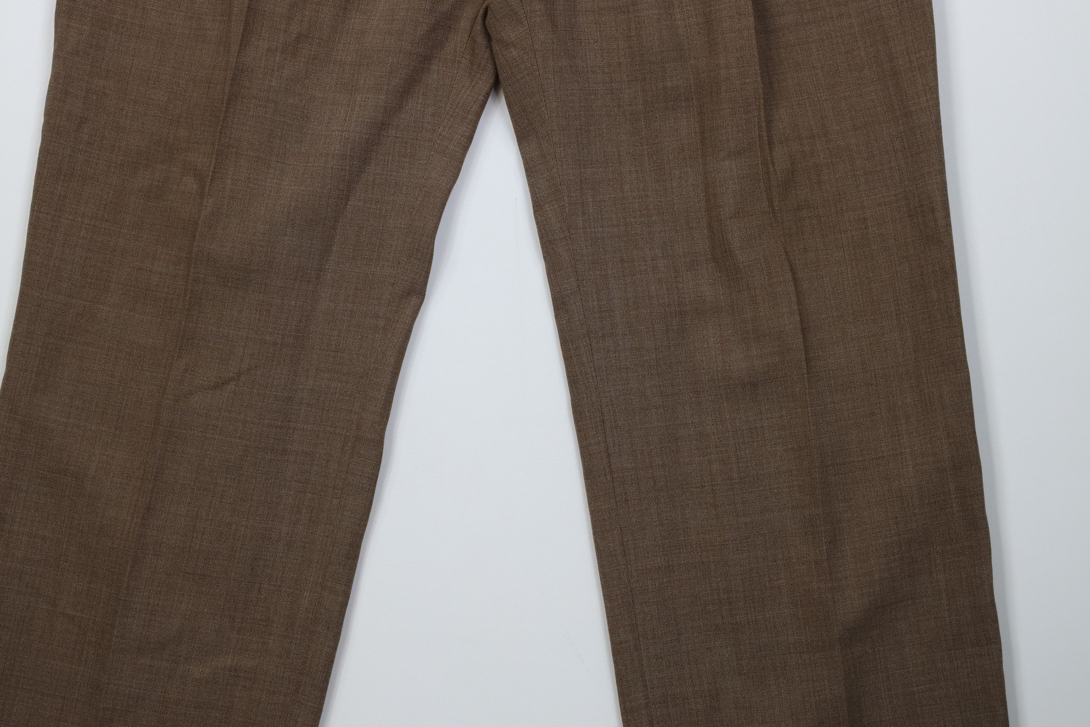 Vintage Vintage 90s Streetwear Chambray Wide Leg Chino Pants Brown Size US 38 / EU 54 - 4 Thumbnail