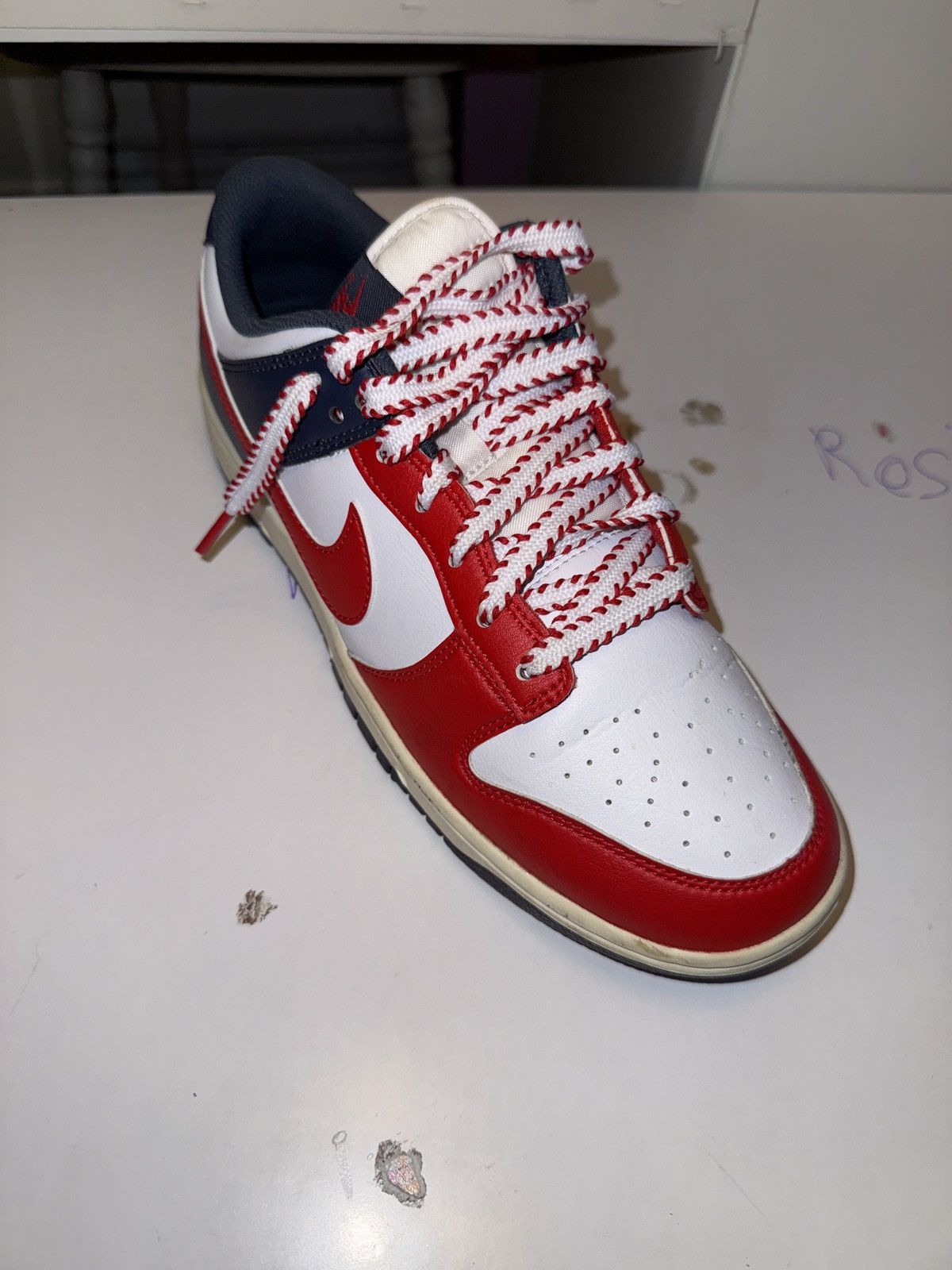 Nike Nike dunk low Boston Red Sox Size US 9 / EU 42 - 7 Thumbnail