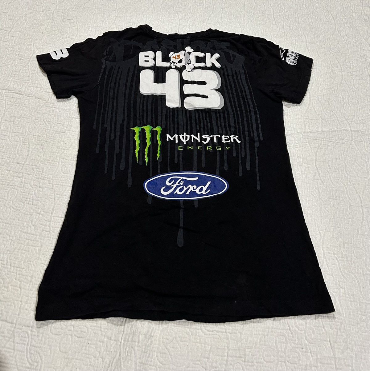 DC × Ford × Vintage Black and green monster energy ford racing t-shirt Size US S / EU 44-46 / 1 - 3 Thumbnail