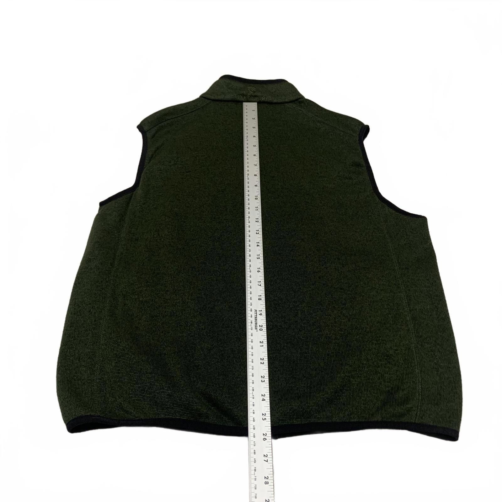 Free Country Free Country Men's Green Fleece Vest Medium Size US M / EU 48-50 / 2 - 5 Thumbnail