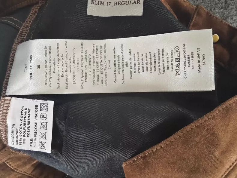 Dior DIOR Travis Scott Casual Pants in Brown-2505 Size US 30 / EU 46 - 4 Thumbnail