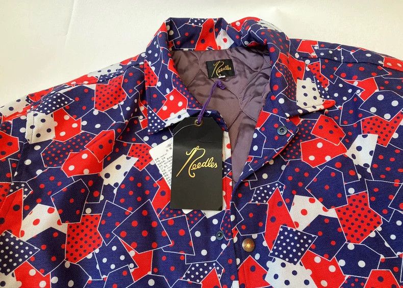 Needles Needles Dice Print Coach Jacket - dmc Size US M / EU 48-50 / 2 - 1 Thumbnail