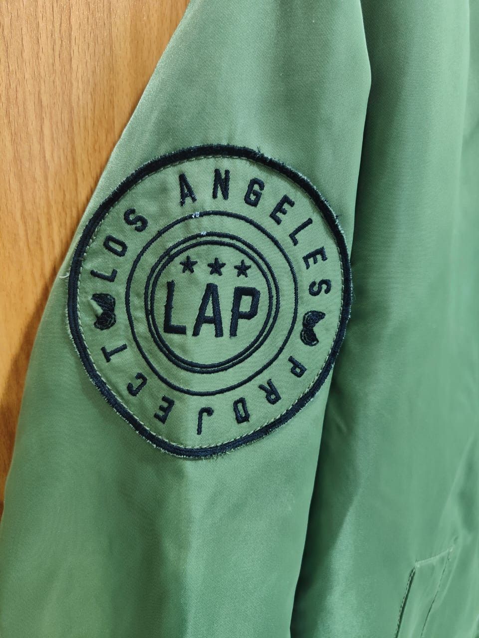 Vintage vintage Los Angeles Project LAP Jacket green orange Size US L / EU 52-54 / 3 - 6 Thumbnail