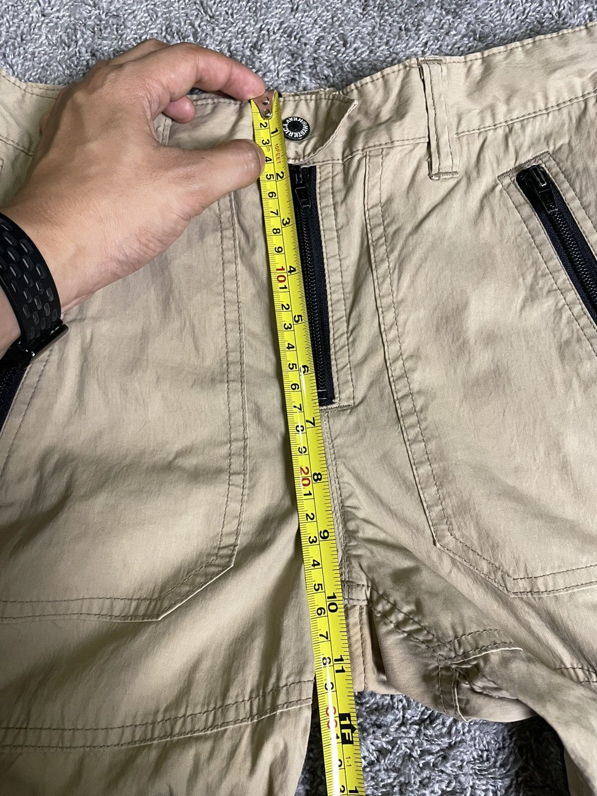 Hysteric Glamour 90’s Hysteric Glamour Survival Cargo Zip Pant Size US 30 / EU 46 - 18 Thumbnail