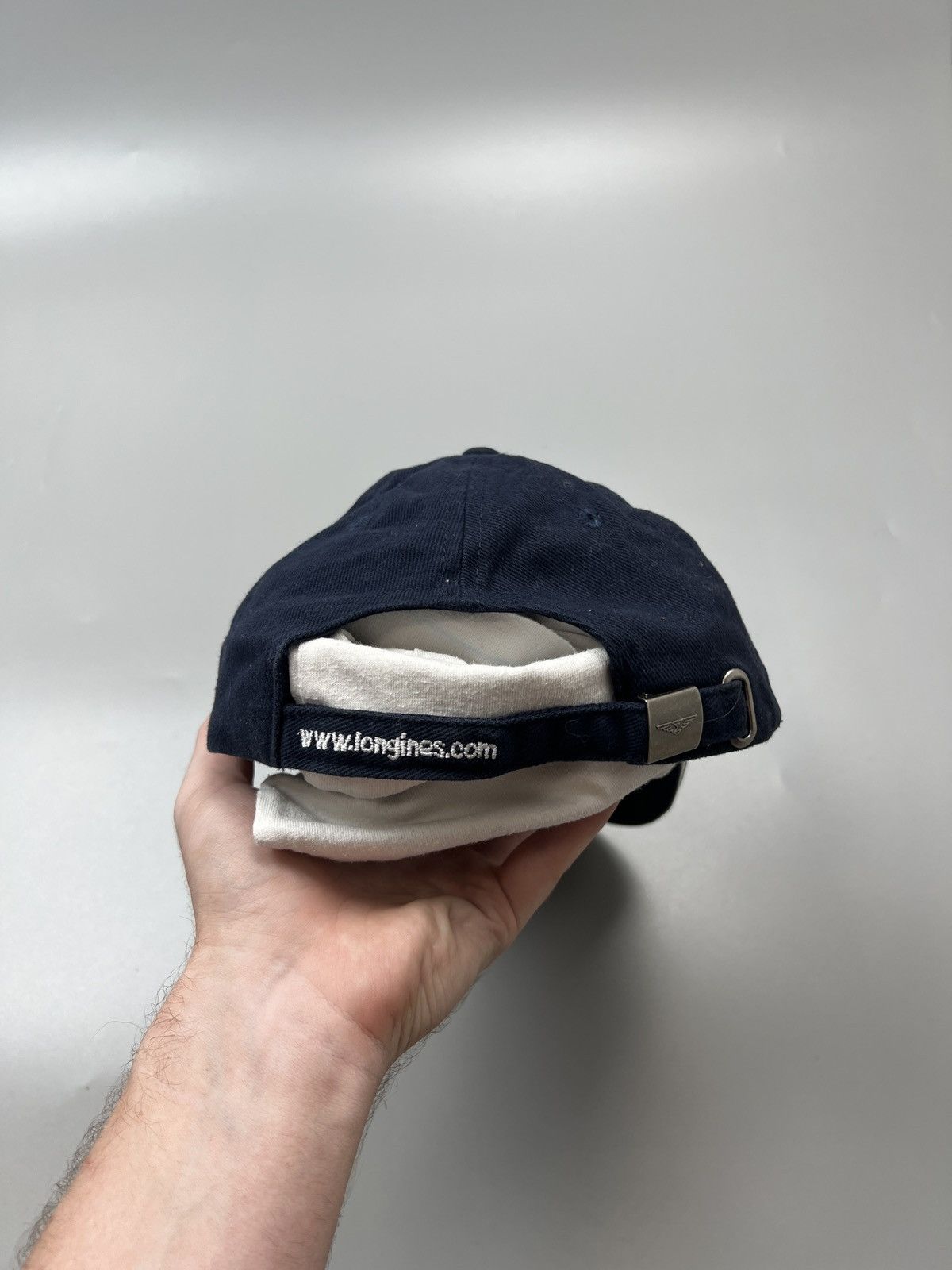 Longines Longines Navy Blue Baseball Cap Hat (Y0472) Size ONE SIZE - 6 Thumbnail