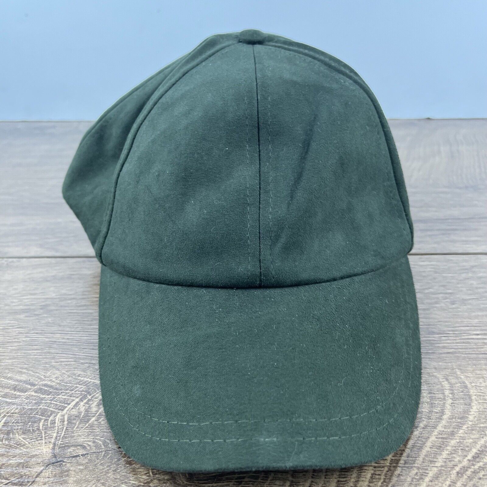 Other Green Baseball Cap Plain Blank Hat Green Hat Adjustable Hat Size ONE SIZE - 5 Thumbnail
