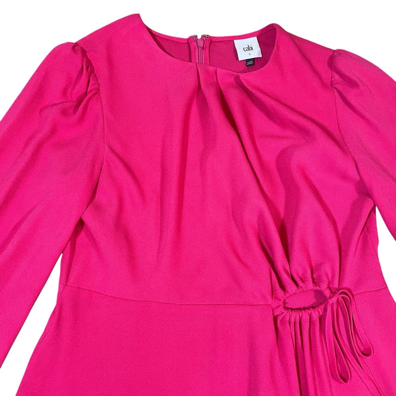 Other CAbi Delight Midi Dress Fushcia Hot Pink Cutout Size Small Size S / US 4 / IT 40 - 3 Thumbnail