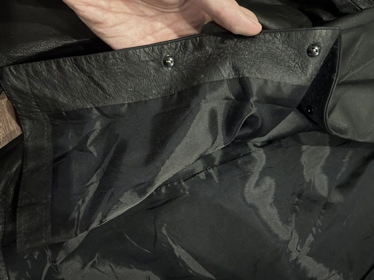 Y's × Y's for Men × Yohji Yamamoto Yohji Yamamoto A.A.R Real Leather Shirt Size US L / EU 52-54 / 3 - 5 Thumbnail