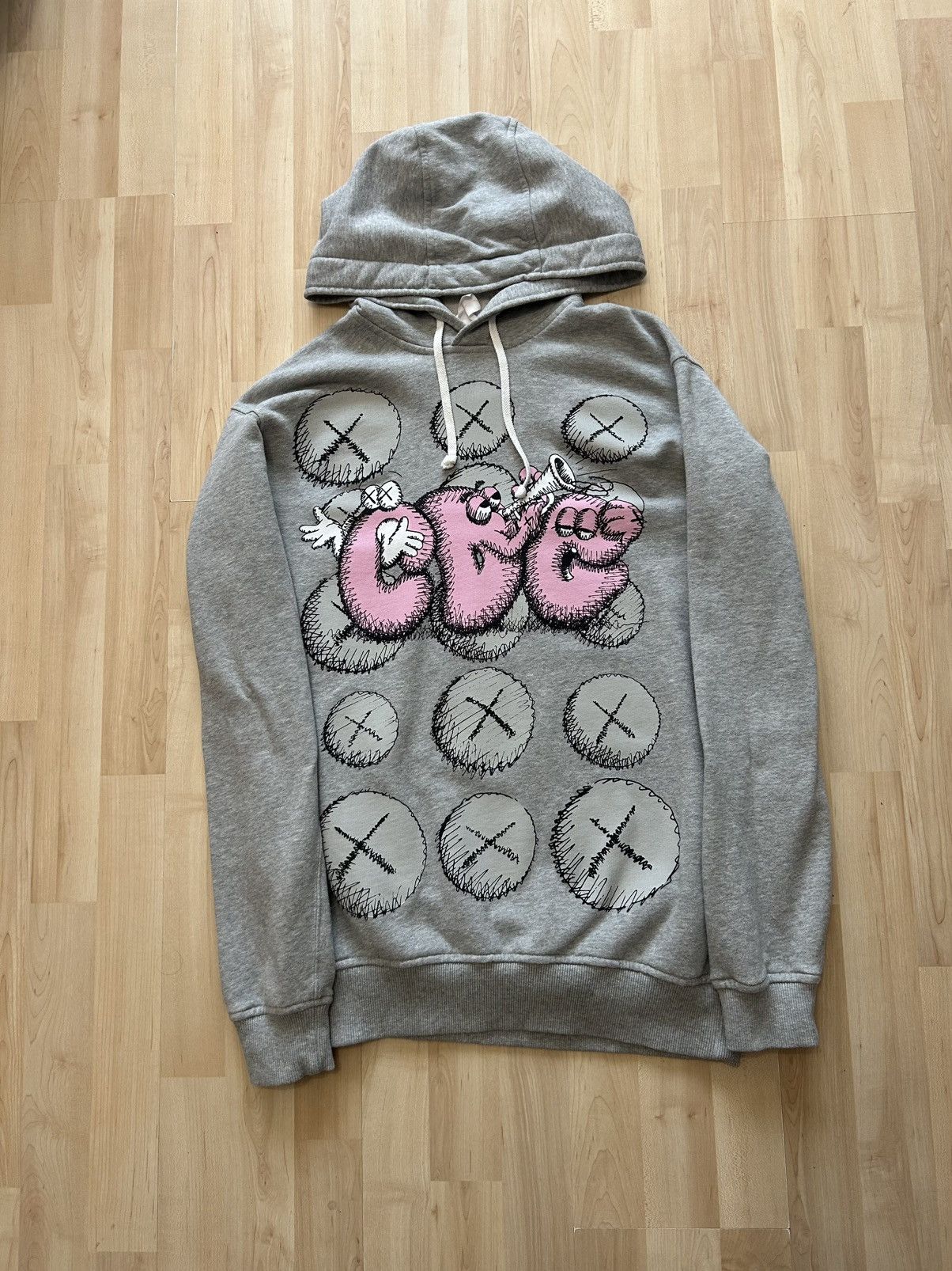 Comme Des Garcons Kaws Hoodie | Grailed