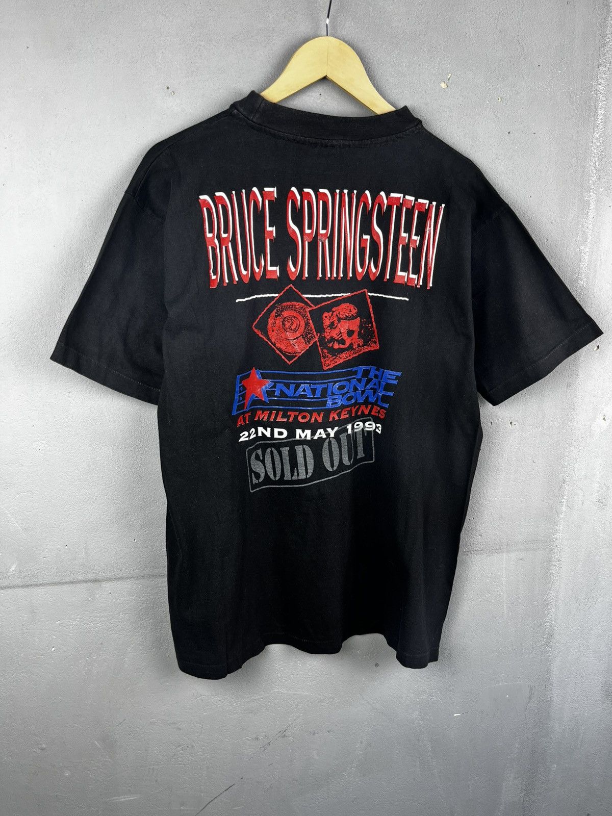 Band Tees Vintage Bruce Springsteen World Tour Band T-shirt Size US XL / EU 56 / 4 - 7 Thumbnail