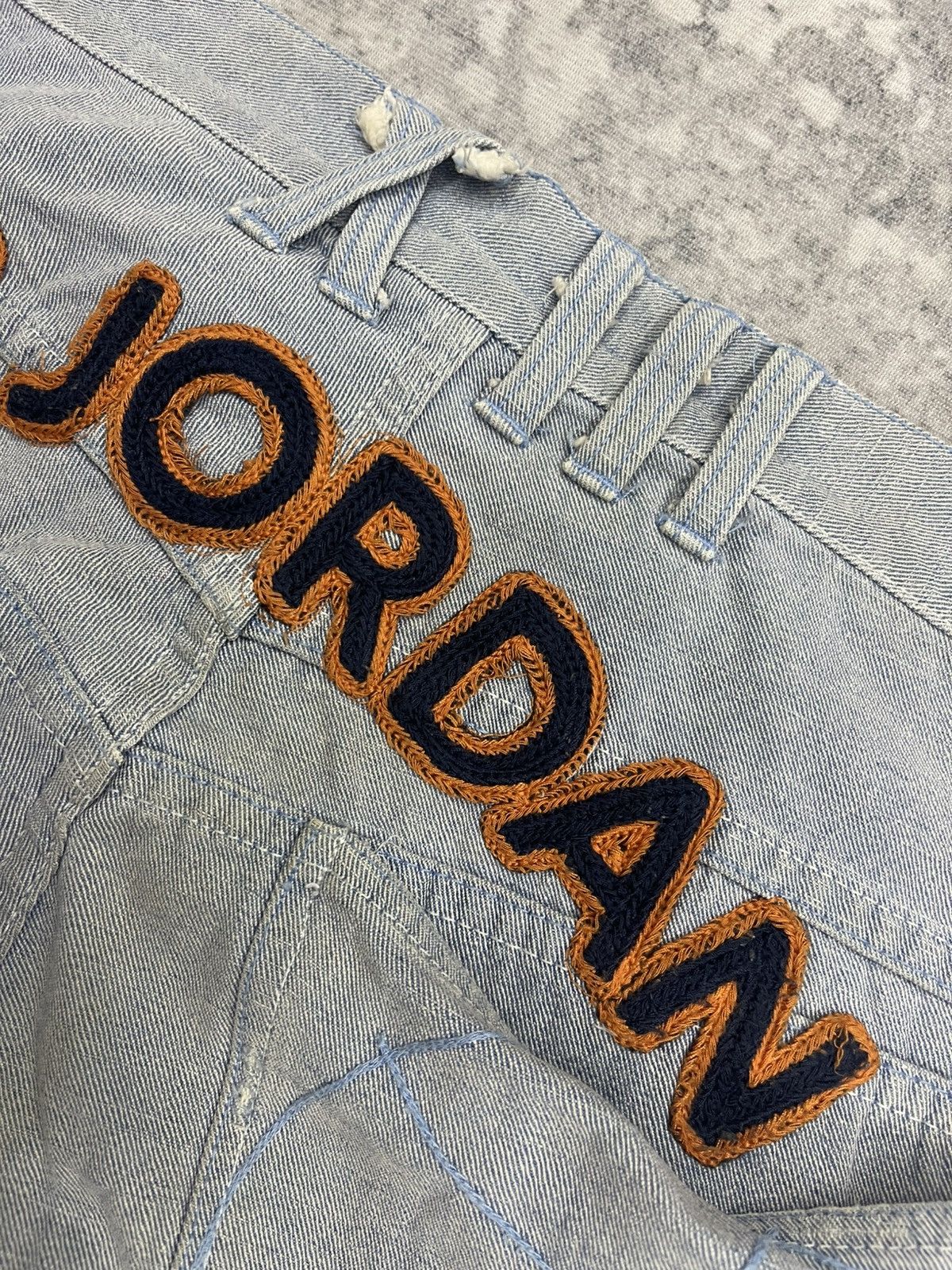 Nike Vintage 2005 Air Jordan 20th Anniversary Baggy Denim Jeans Size US 34 / EU 50 - 21 Thumbnail