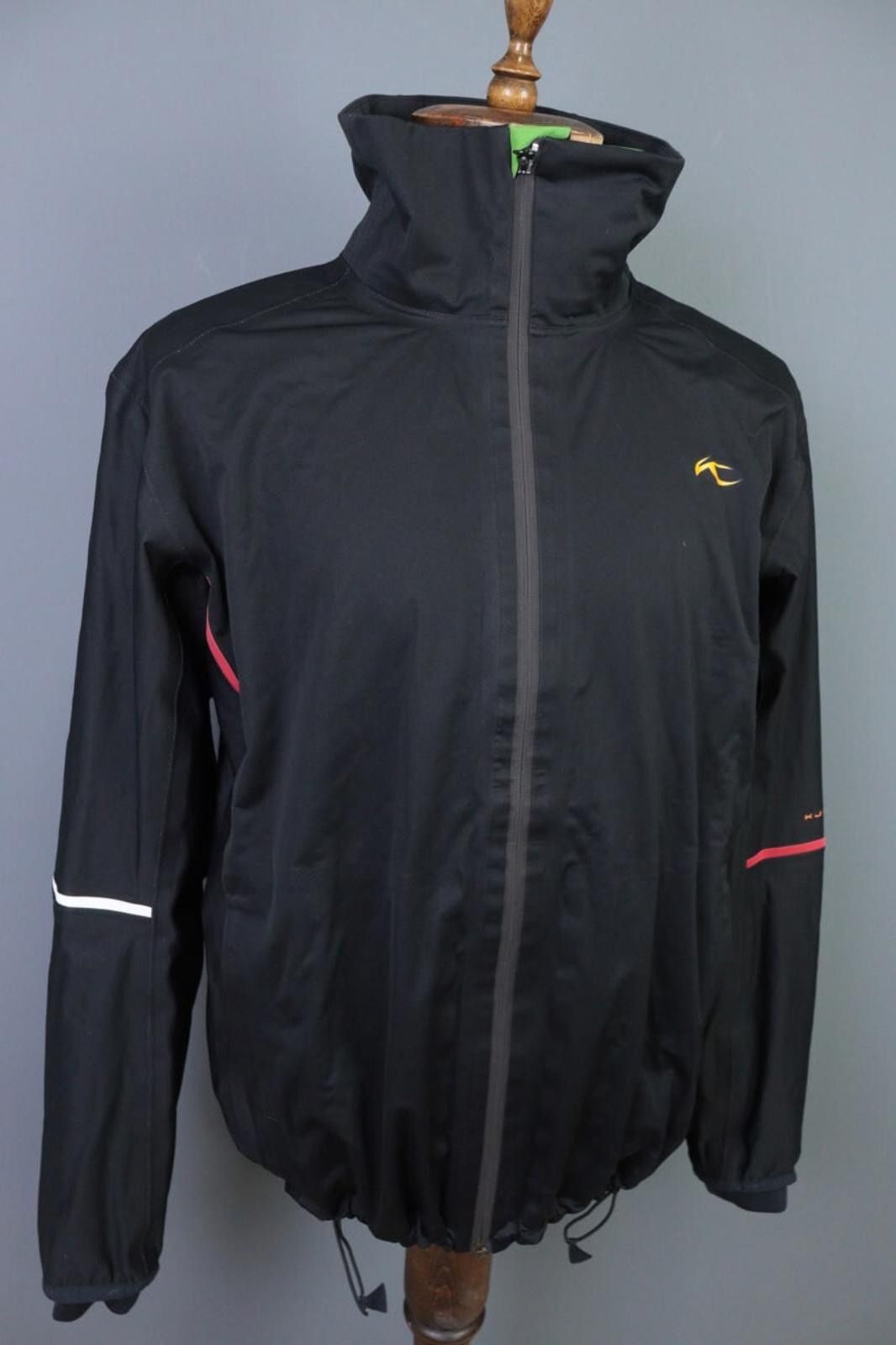 KJUS Kjus System Black Windstopper Nylon Track Jacket Size L 52 Size L / US 10 / IT 46 - 7 Thumbnail
