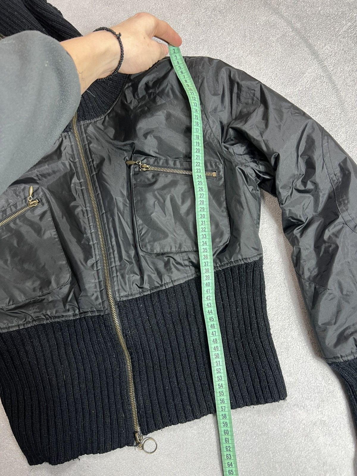 Japanese Brand VTG Punk Cargo IfSixWasNine LGB Style Cropped Bomber Jacket Size US S / EU 44-46 / 1 - 9 Thumbnail