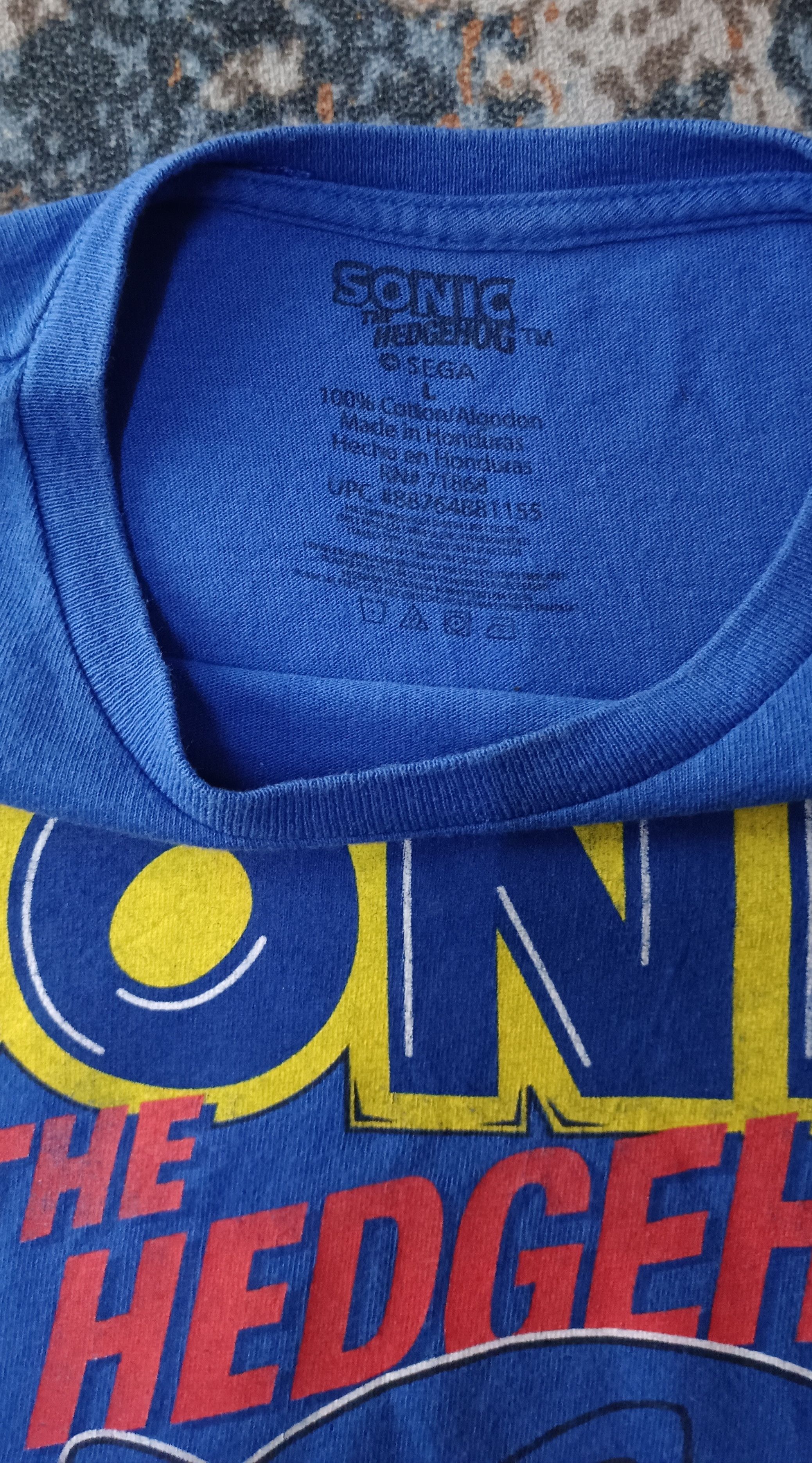 Sonic Lab Sonic The Hedgehog Shor Sleeve Shirt Size US L / EU 52-54 / 3 - 4 Thumbnail