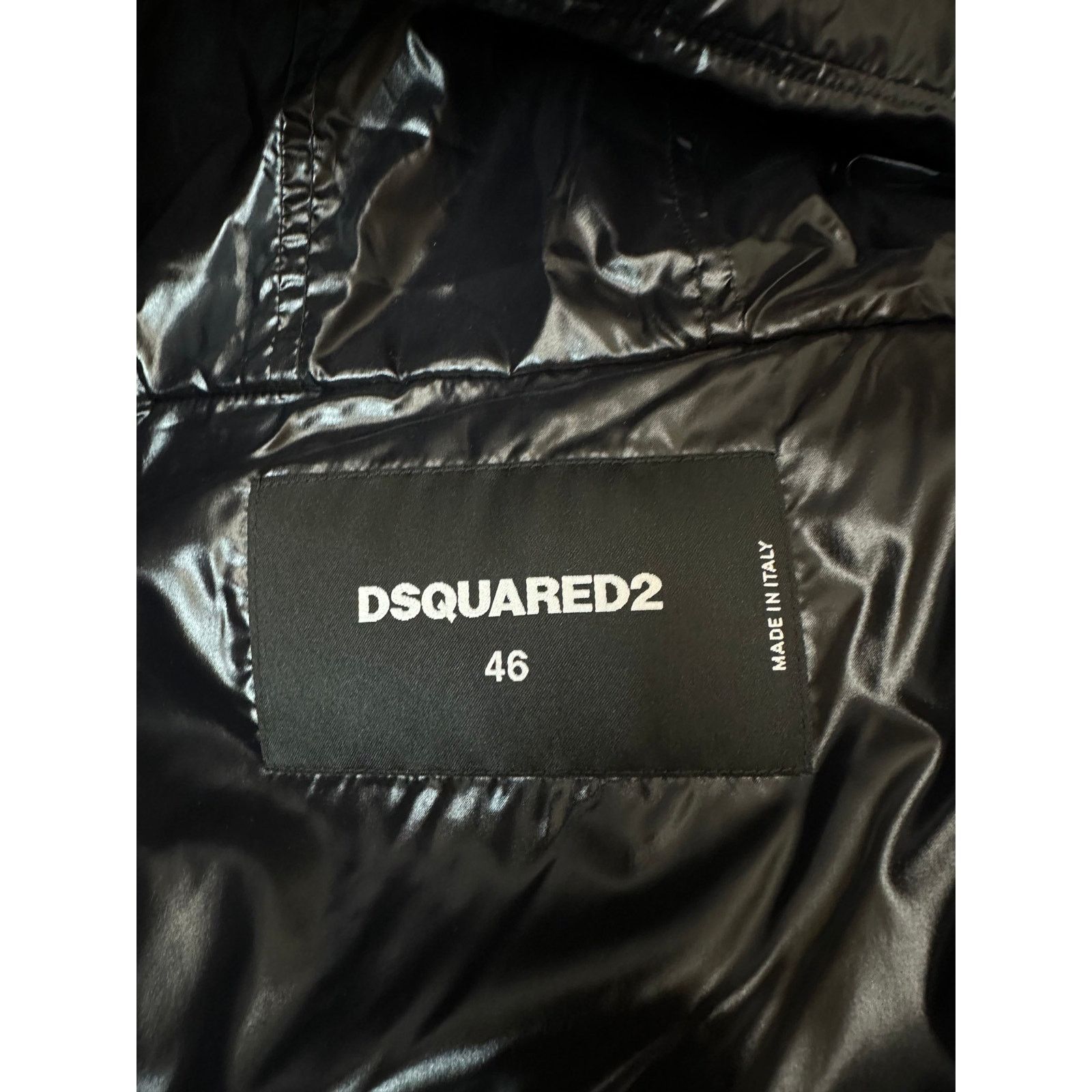 Dsquared2 DSQUARED2 NWT Glossy Blue Parka Jacket Coat Mens IT 46 US 36 Size US S / EU 44-46 / 1 - 5 Thumbnail