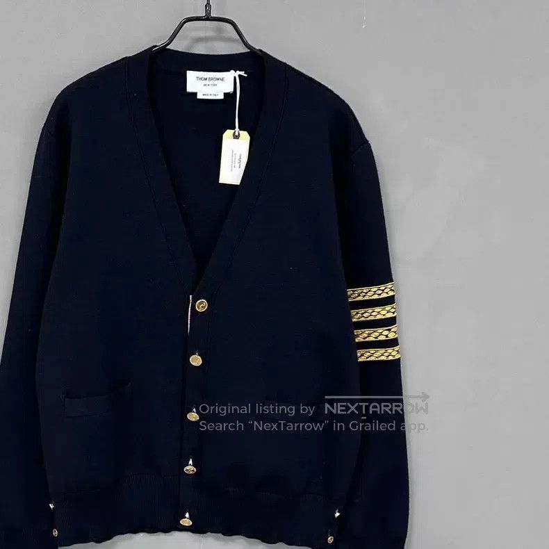 Thom Browne Thom Browne Snake Year Limited Embroidered Knit Cardigan Size US XL / EU 56 / 4 - 2 Thumbnail