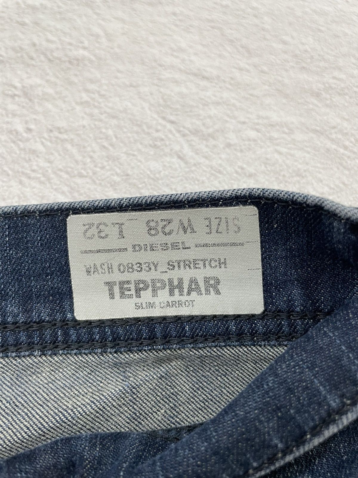 Diesel Diesel Industry Denim Stonewash Y2K Slim Pants Size US 29 - 7 Thumbnail