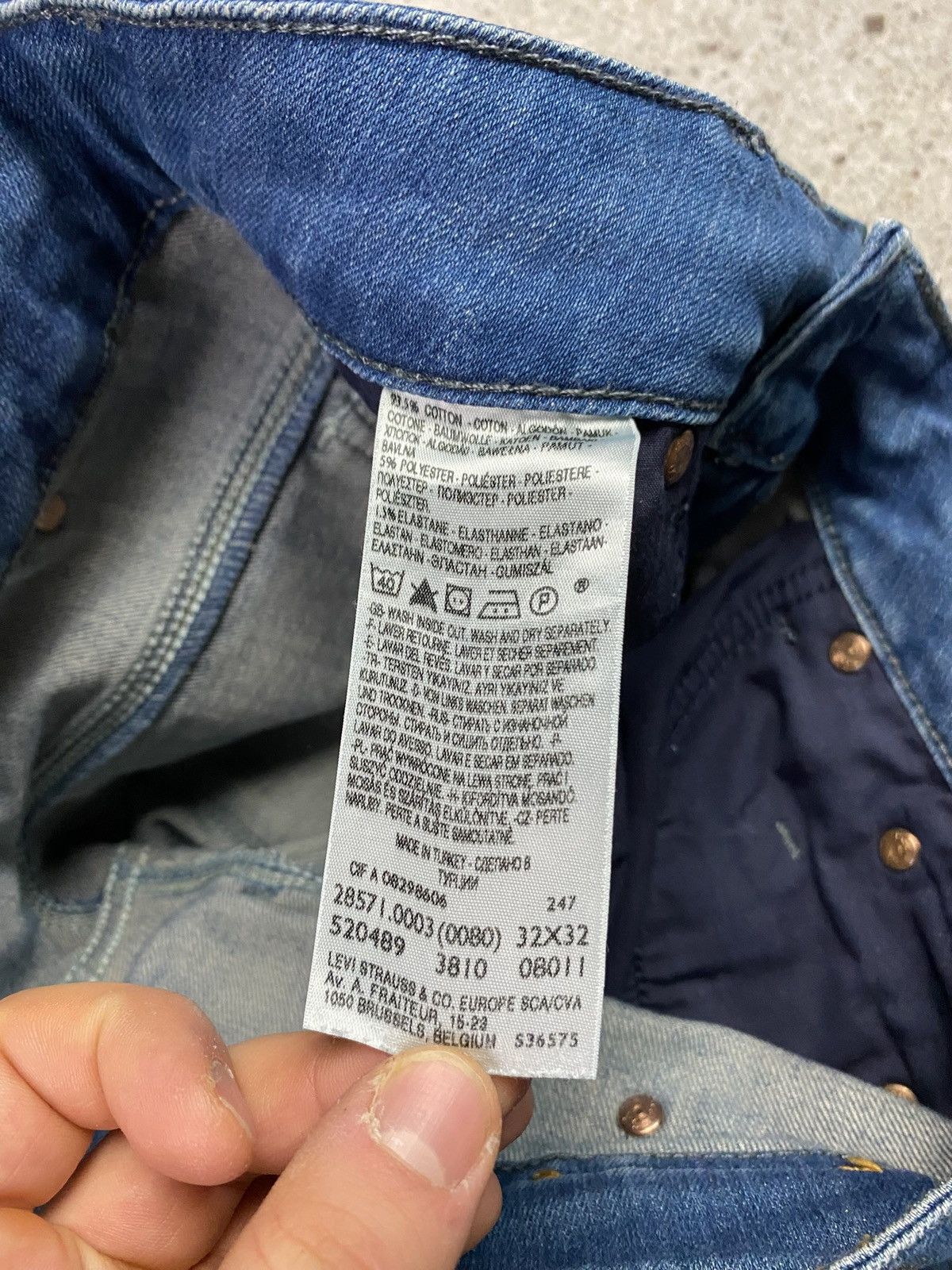 Levi's Levis denim jeans engineered vintage japan Size US 32 / EU 48 - 10 Thumbnail