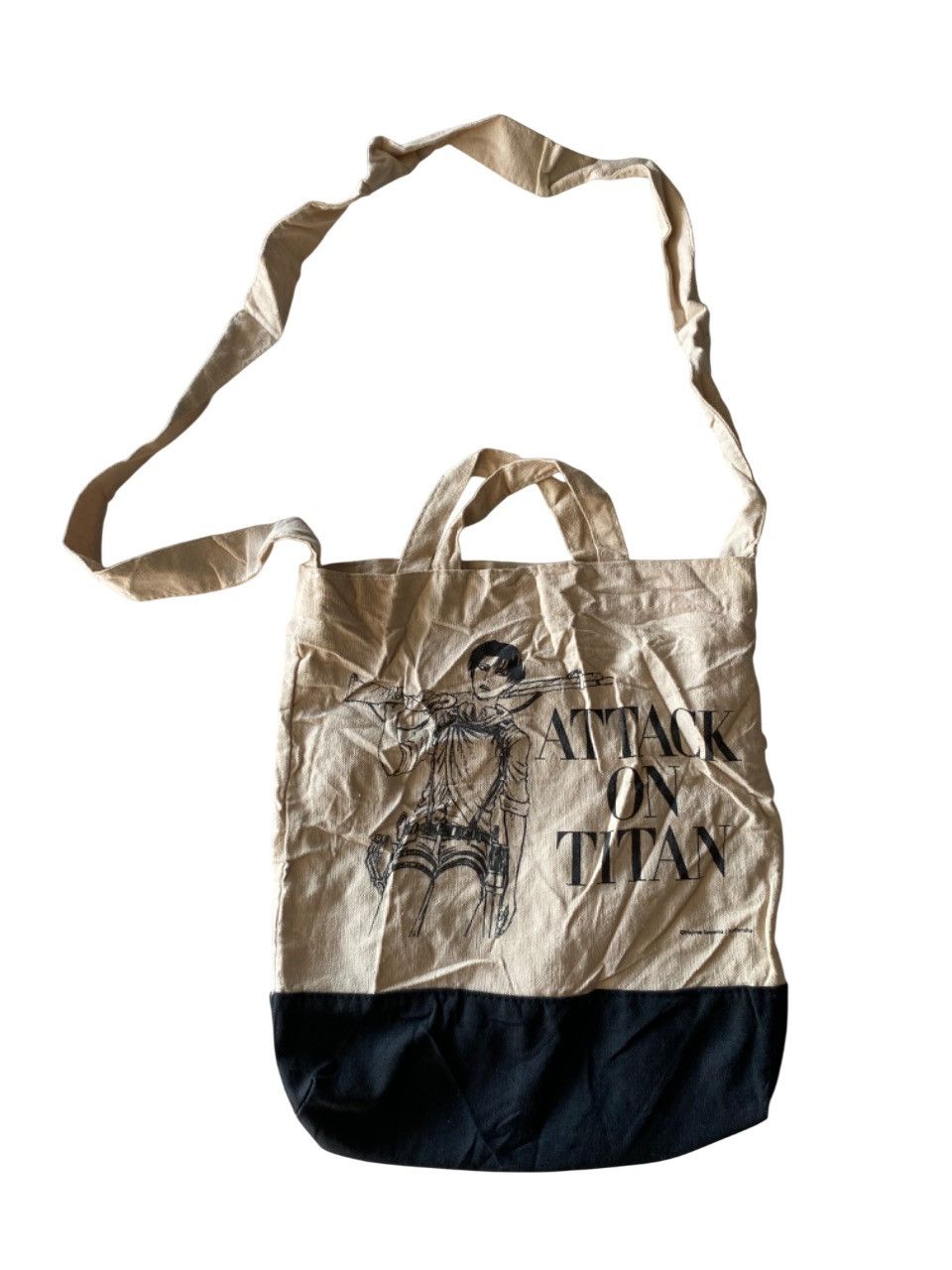 Anime Vintage Attack On Titan X Beans Sling Bag Size ONE SIZE - 1 Thumbnail