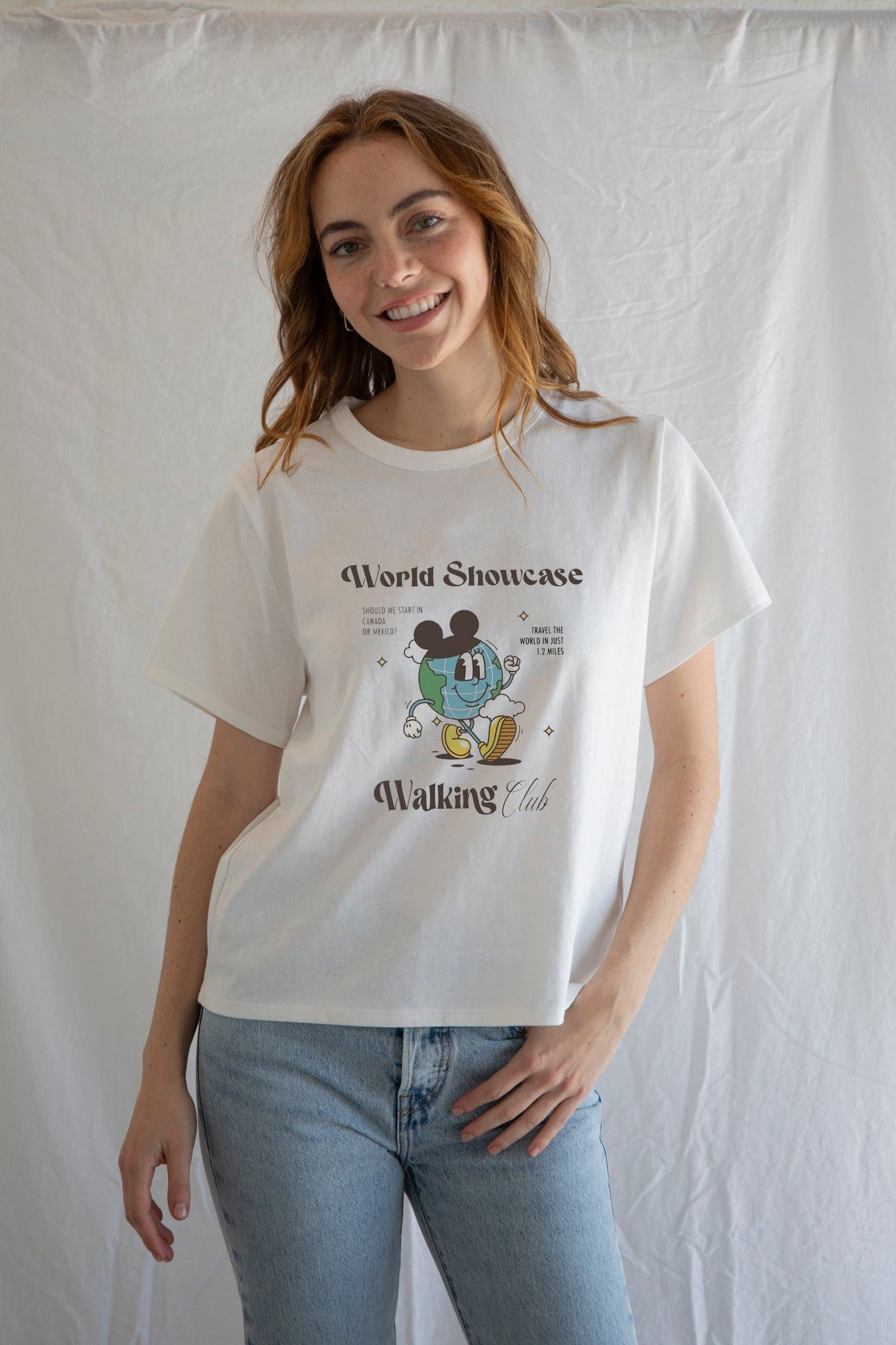 Vintage World Showcase Earth Tee Shirt – Global Style Size S / US 4 / IT 40 - 1 Thumbnail