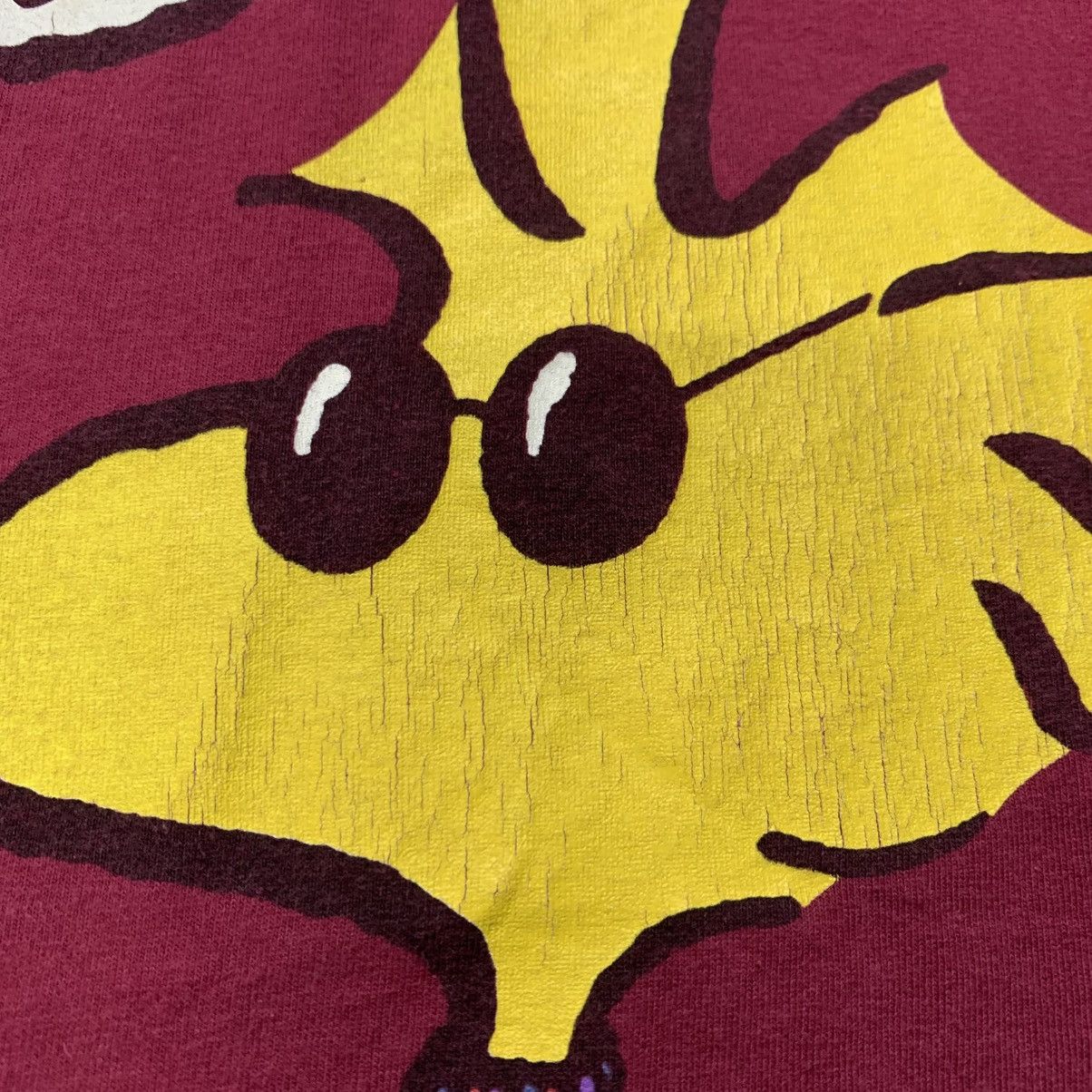 Peanuts × Vintage Vintage 90s Peanuts big print tee Size US M / EU 48-50 / 2 - 5 Thumbnail