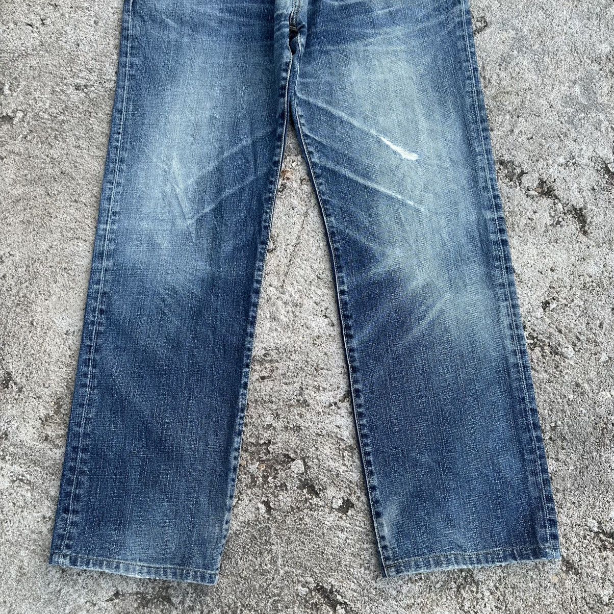 Undercover × Uniqlo Vintage Uniqlo S-002 Distressed Straight Japan Denim W36 Size US 36 / EU 52 - 4 Thumbnail