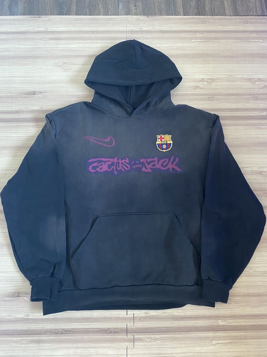 Nike × Travis Scott Cactus Jack x FC Barcelona Spray Logo