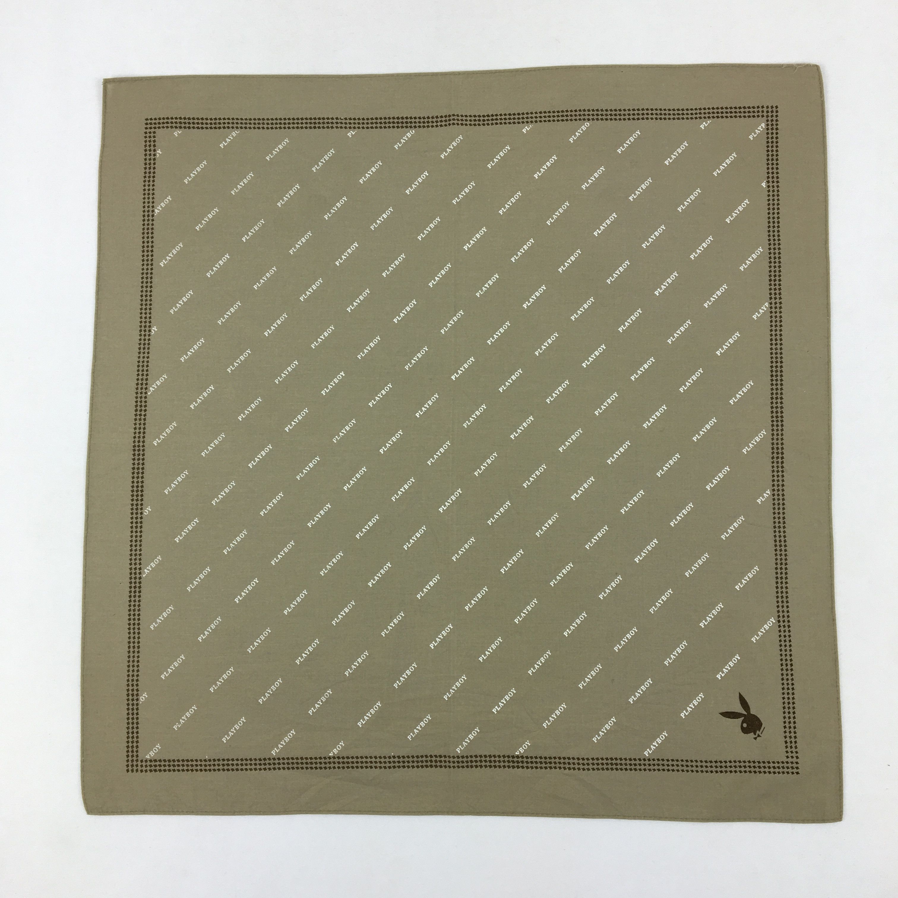 Playboy Playboy Handkerchief Neckerchief Bandana Pocket Square Size ONE SIZE - 2 Thumbnail