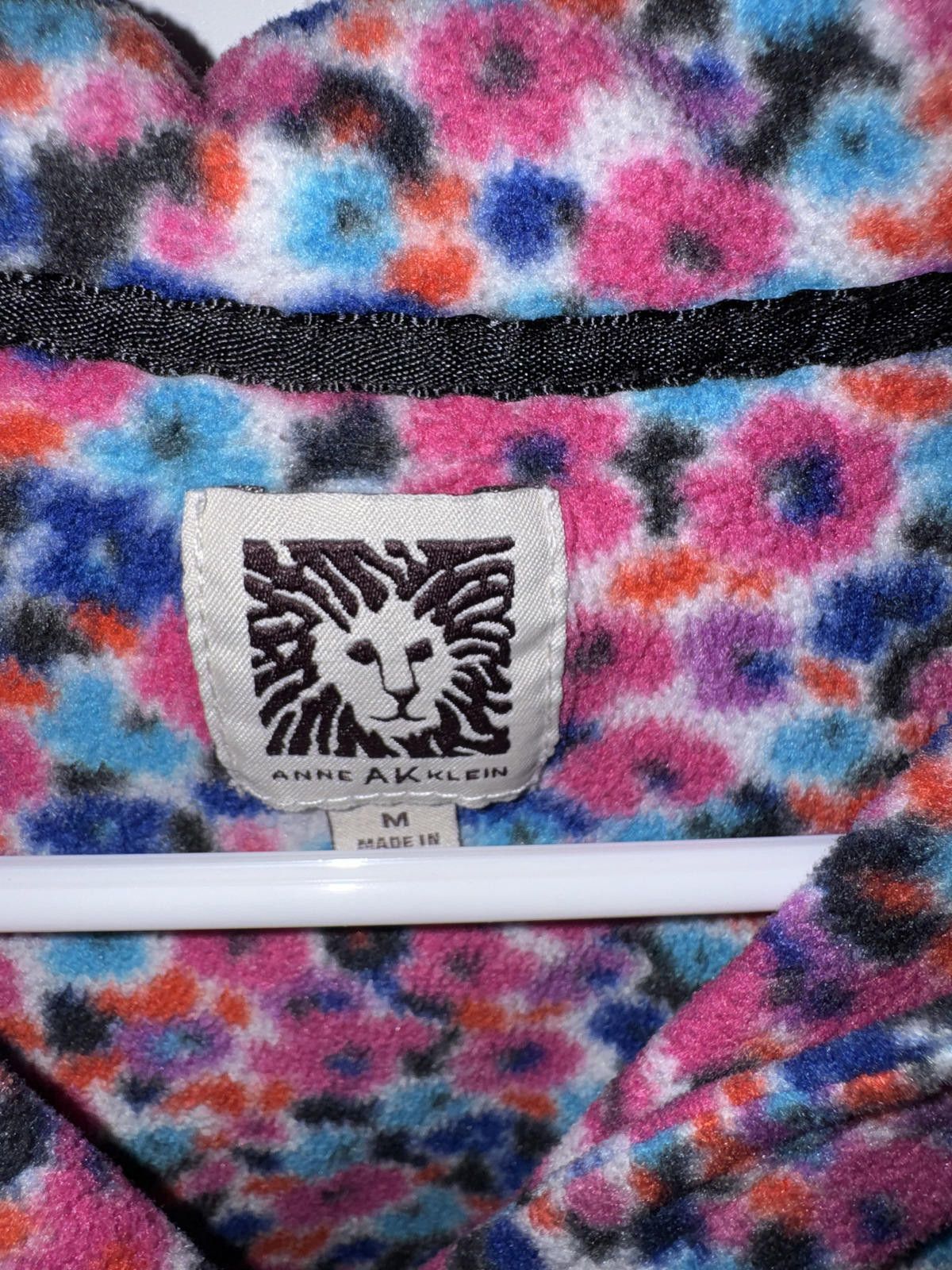 Other Anne Akklein Floral Print Fleece Hoodie Medium Size M / US 6-8 / IT 42-44 - 2 Thumbnail