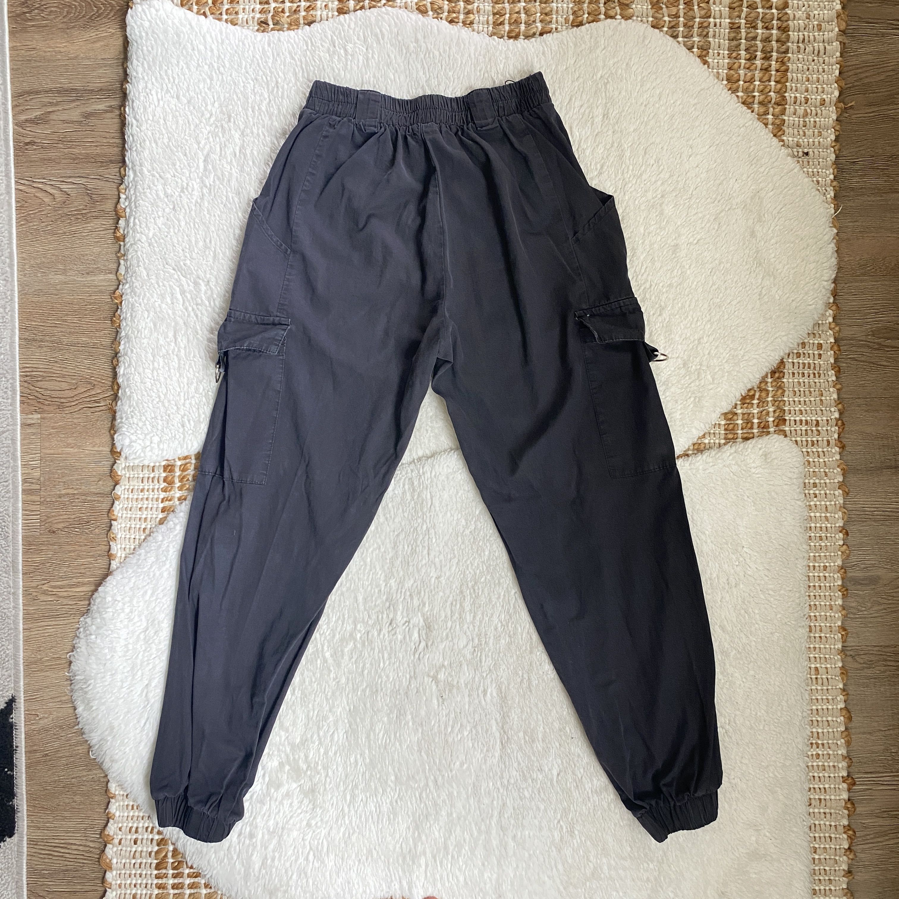 Other Y2K Streetwear Black Cargo Jogger Pants – Size Small Size 27" / US 4 / IT 40 - 5 Thumbnail