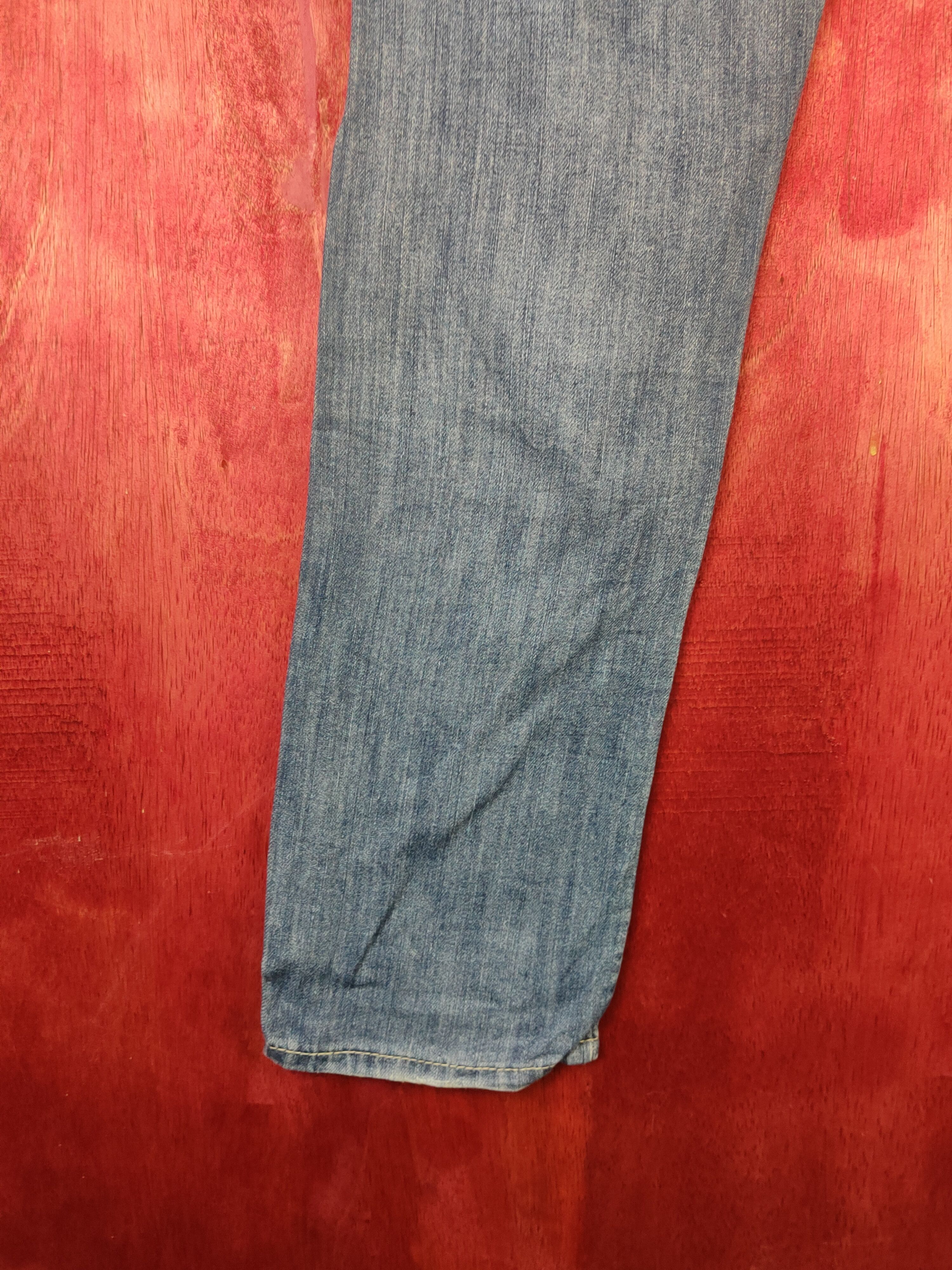 Japanese Brand Japanese Brand Blue Distressed Ripped Jeans #S1807 Size 30" / US 8 / IT 44 - 9 Thumbnail