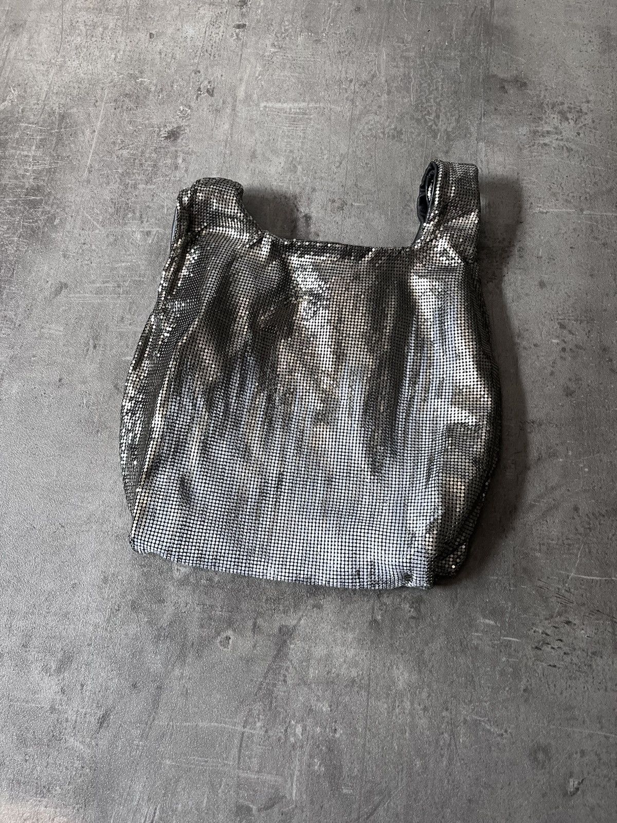 Maison Margiela Maison Margiela 2015 aluminum painted sequins hand bag rare Size ONE SIZE - 3 Thumbnail
