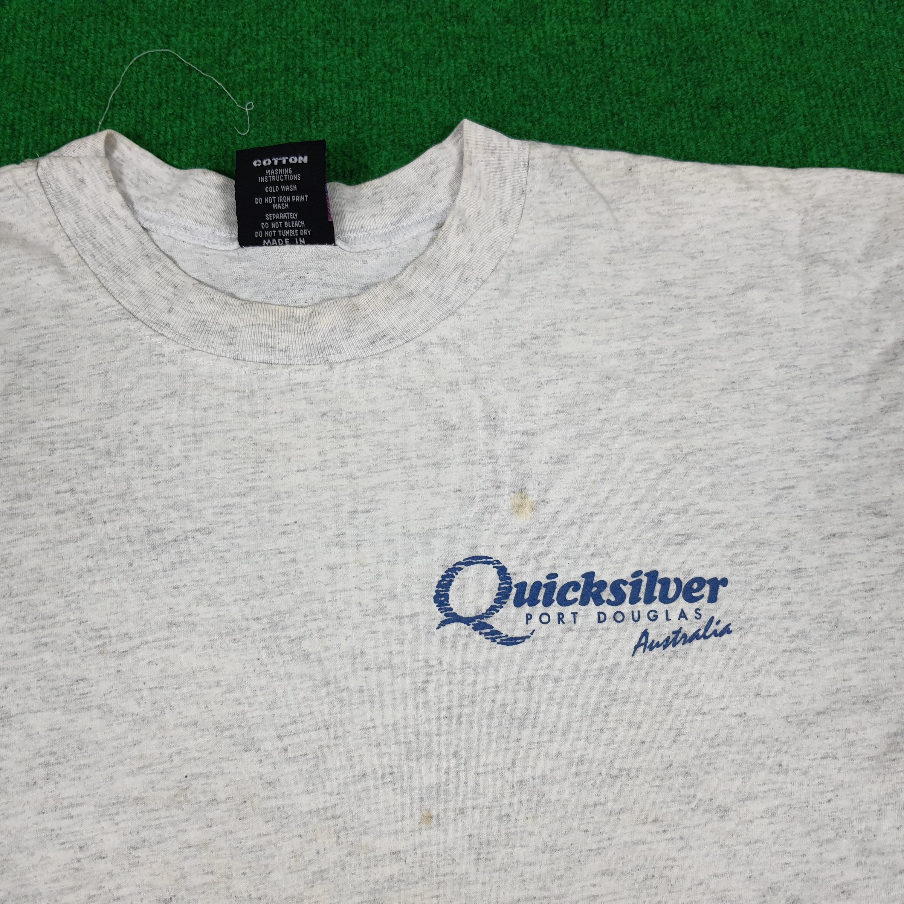 Quicksilver × Vintage Vintage Quicksilver Surf Port Douglas Australia Tshirt Size US XL / EU 56 / 4 - 4 Thumbnail
