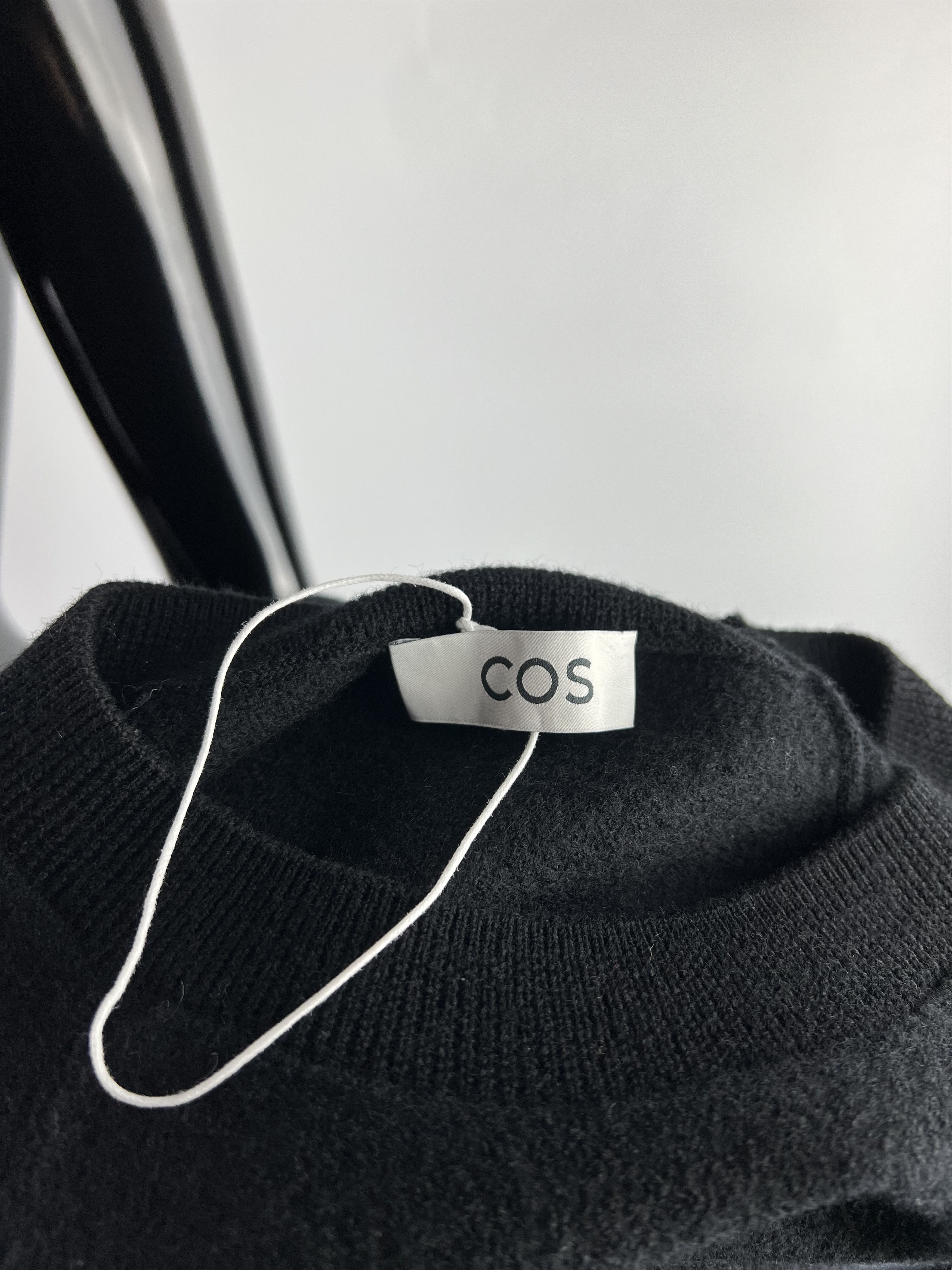 COS 100% Wool Half Sleeve Knee Lenght Dress XS Oversized