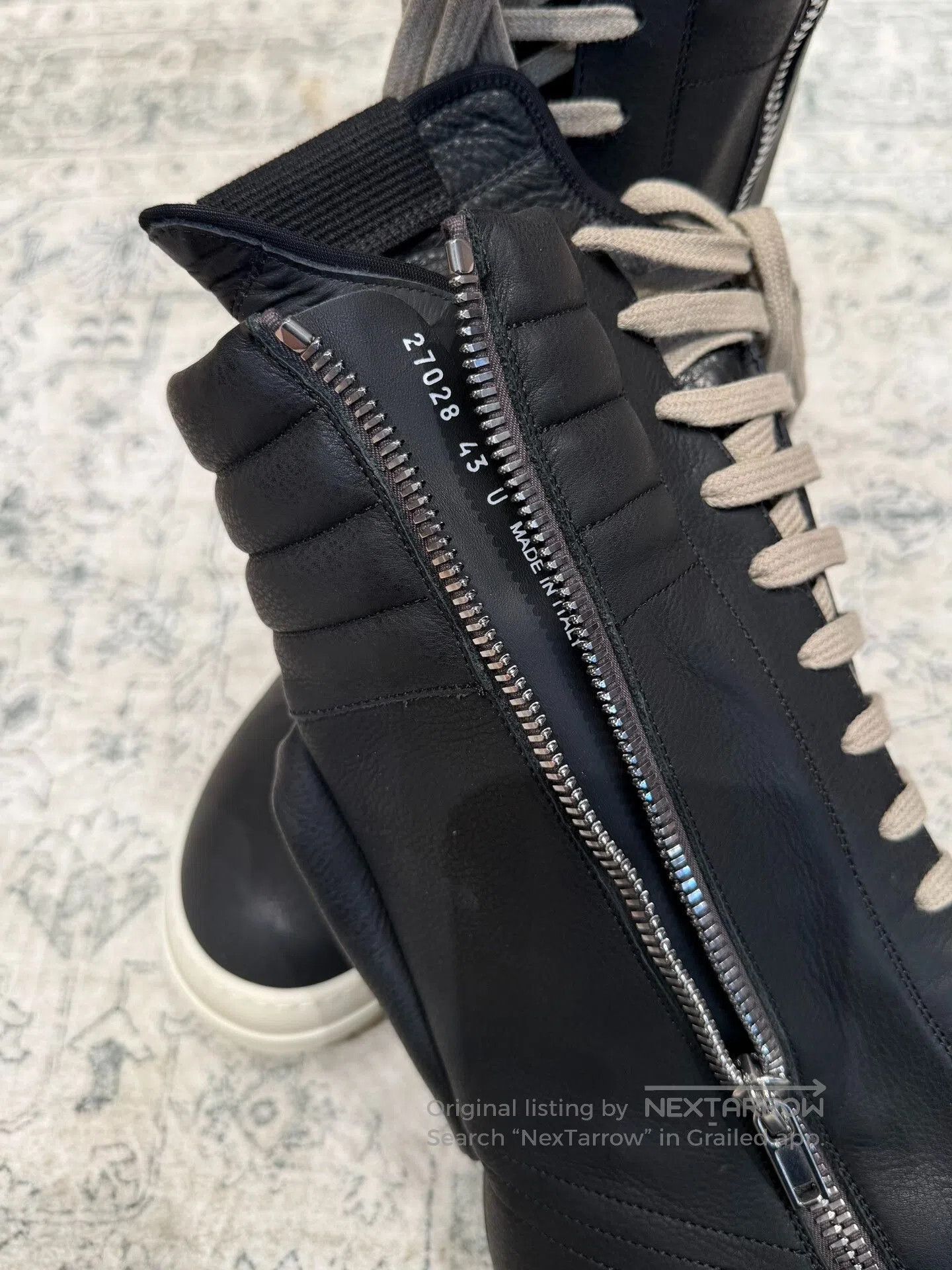 Rick Owens Rick Owens Cargo Tactical High-Top Boots. Size US 10 / EU 43 - 4 Thumbnail