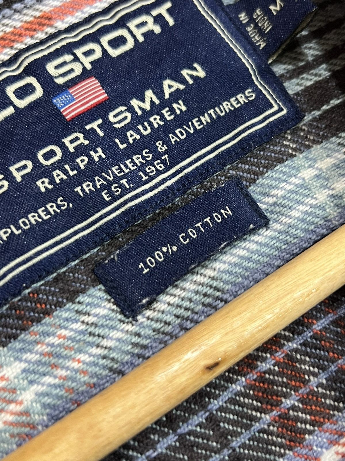 Polo Ralph Lauren × Ralph Lauren Polo Sport Sportsman Flannel Shirt Size US M / EU 48-50 / 2 - 5 Thumbnail