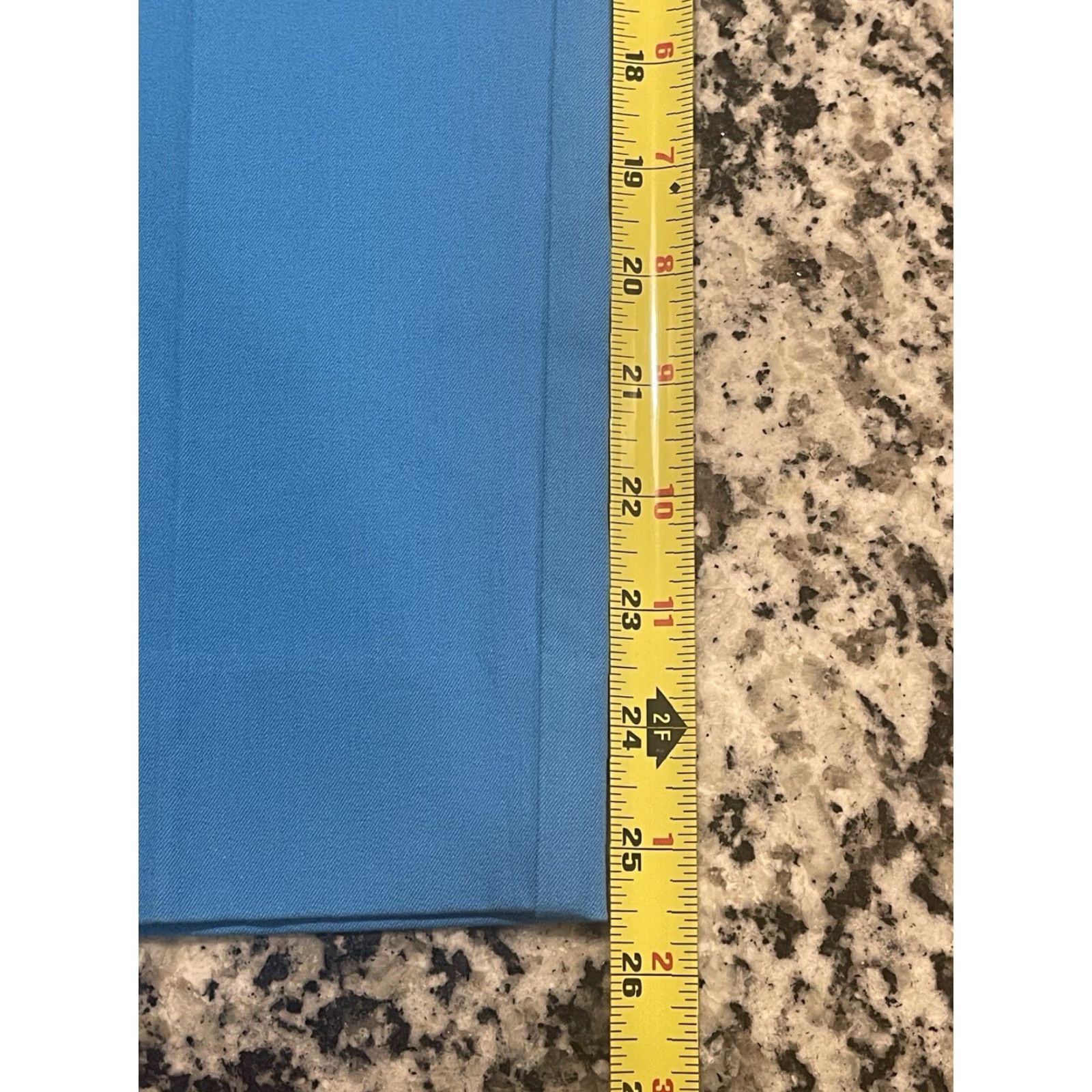 Lilly Pulitzer VINTAGE Lilly Pulitzer Women Pants Capris Cropped Blue 97% Cotton 2% Spandex Size 0 NWT Size 25" / US 0 / IT 36 - 2 Thumbnail