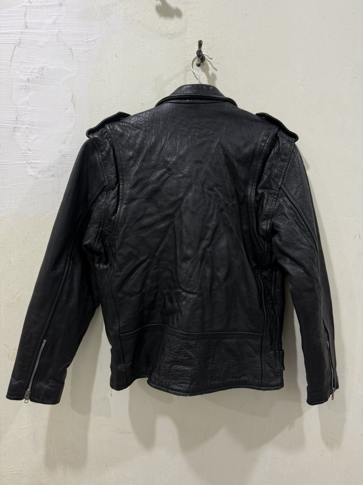 Other VTG Nice Leather Like Schott Perfecto Jacket Size US XS / EU 42 / 0 - 10 Thumbnail