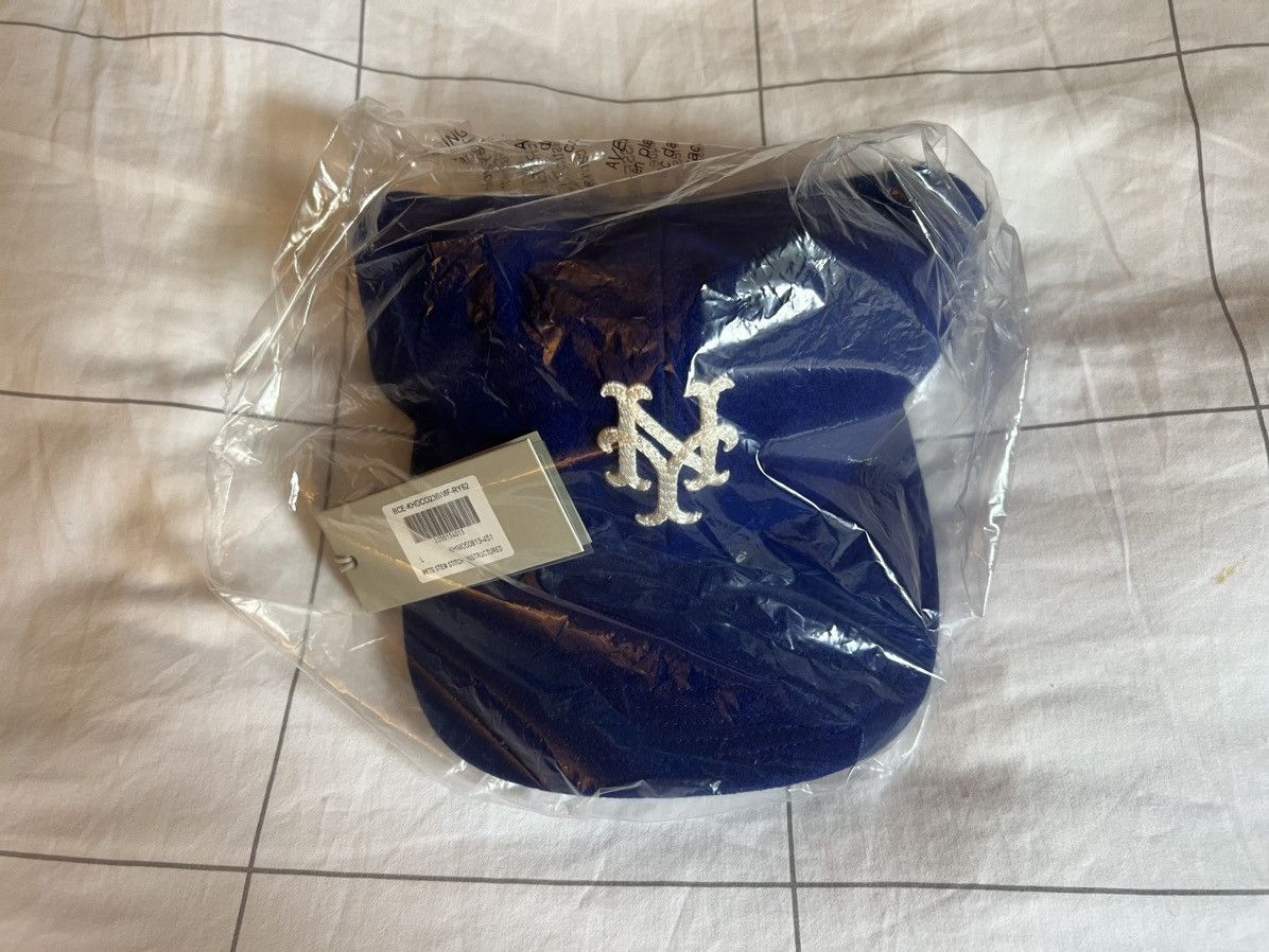 47 × Kith Kith & '47 for New York Mets Stem Stitch Franchise LS Cap Size ONE SIZE - 6 Thumbnail